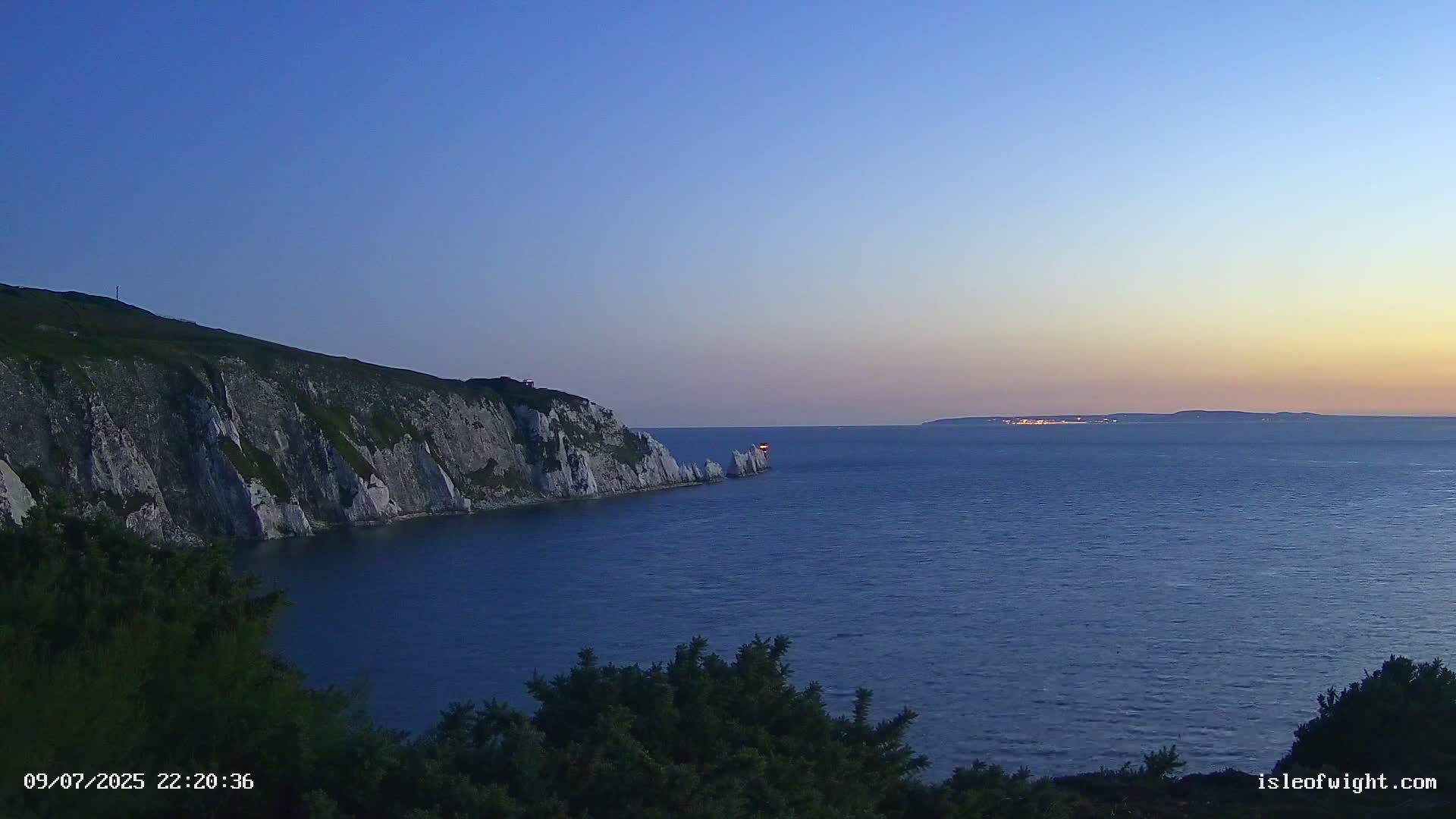Totland, Alum Bay Needles Isle Of Wight's Live Cam -Freswater, Isle of Wight, South East, England, United Kingdom