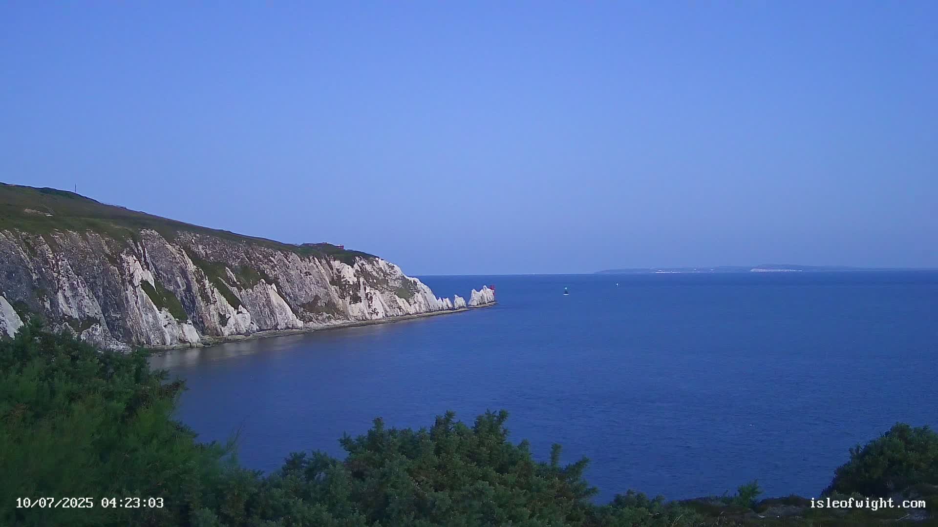 Totland, Alum Bay Needles Isle Of Wight's Live Cam -Freswater, Isle of Wight, South East, England, United Kingdom