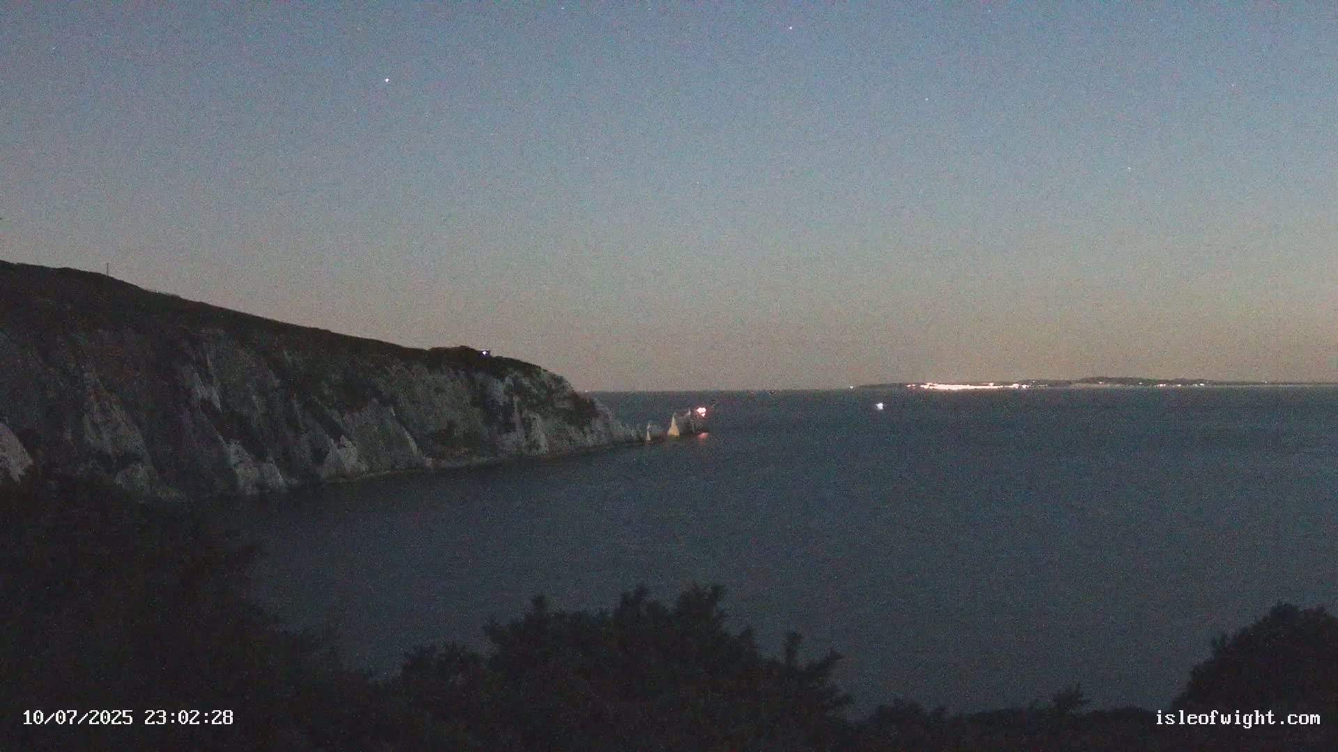 Totland, Alum Bay Needles Isle Of Wight's Live Cam -Freswater, Isle of Wight, South East, England, United Kingdom
