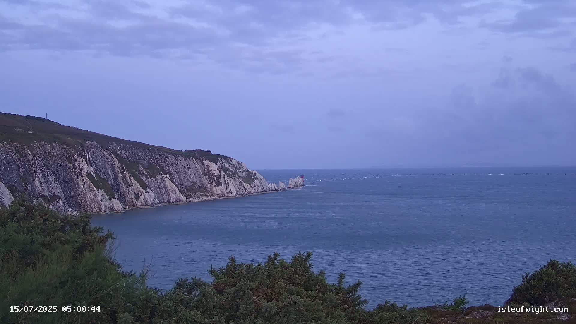 Totland, Alum Bay Needles Isle Of Wight's Live Cam -Freswater, Isle of Wight, South East, England, United Kingdom