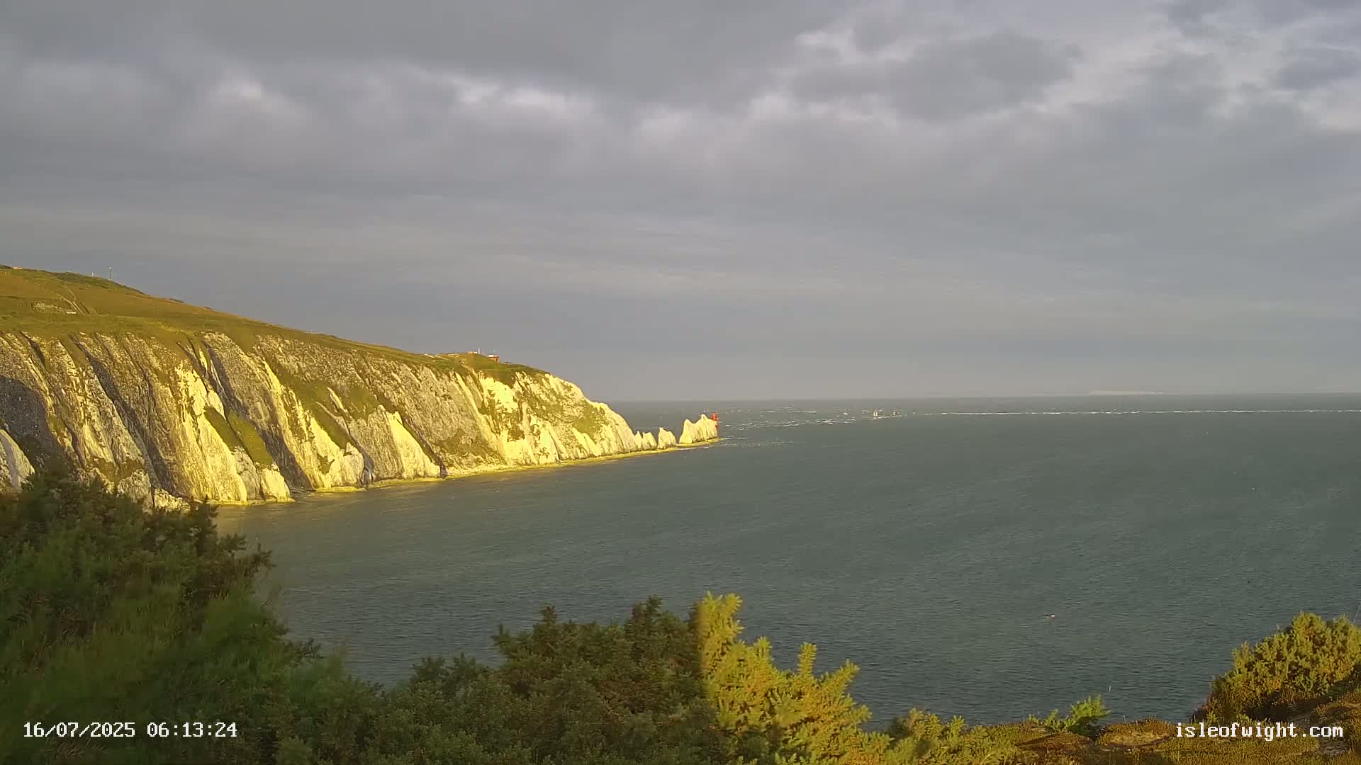 Totland, Alum Bay Needles Isle Of Wight's Live Cam -Freswater, Isle of Wight, South East, England, United Kingdom