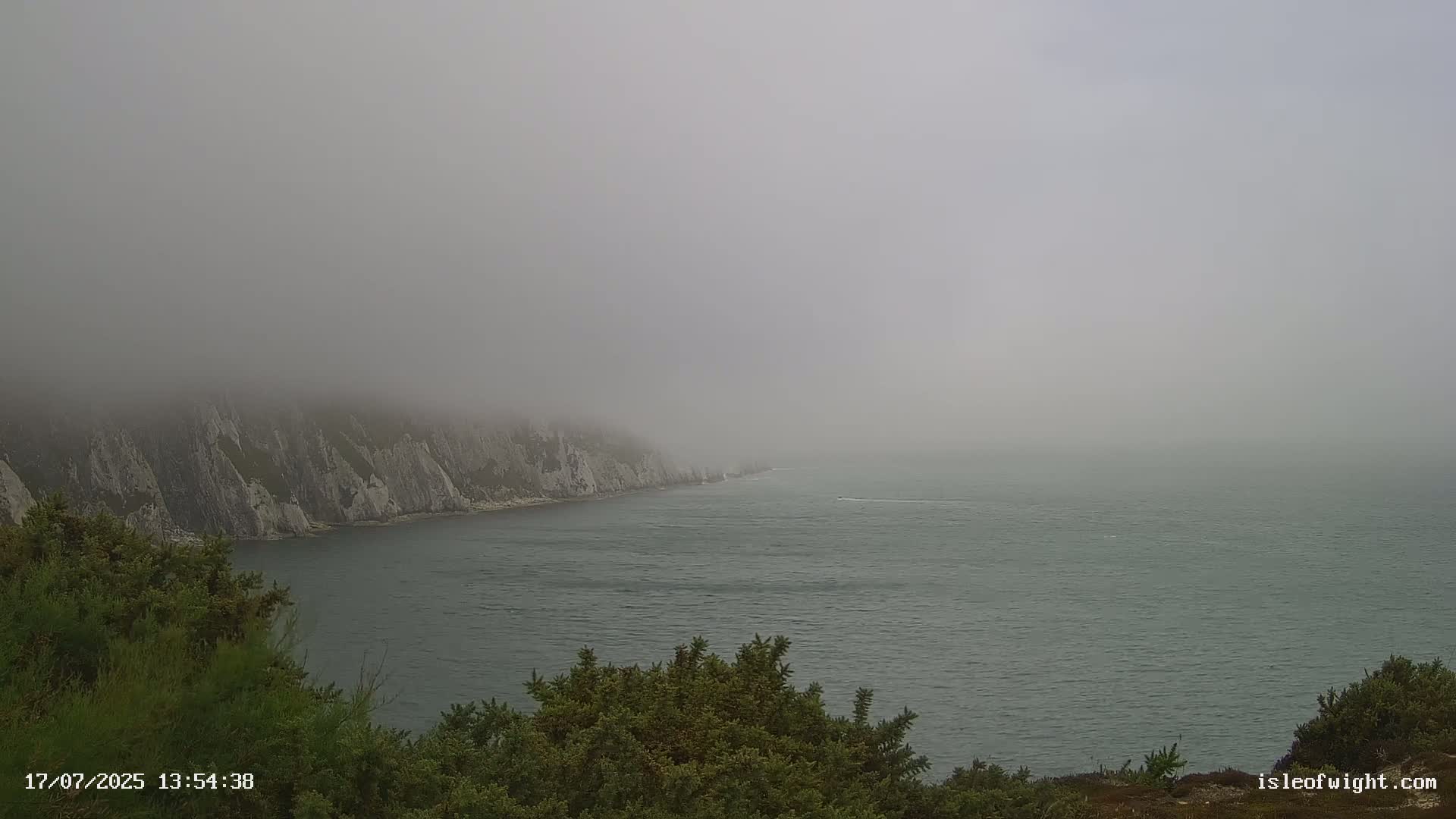 Totland, Alum Bay Needles Isle Of Wight's Live Cam -Freswater, Isle of Wight, South East, England, United Kingdom