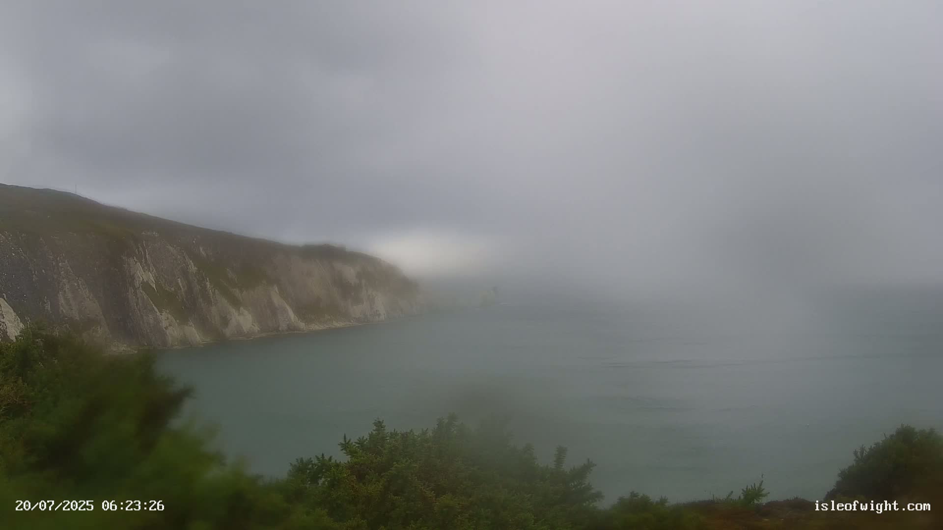 Totland, Alum Bay Needles Isle Of Wight's Live Cam -Freswater, Isle of Wight, South East, England, United Kingdom