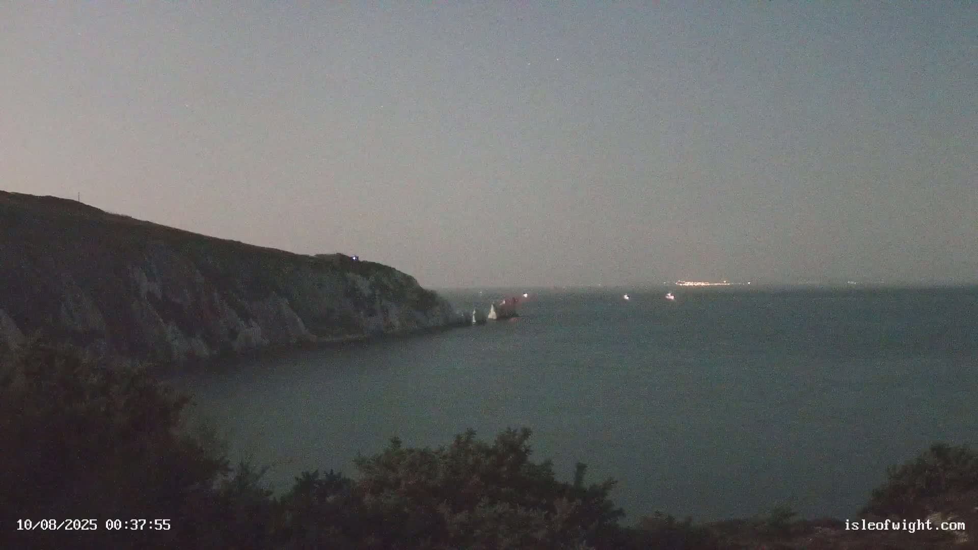 Totland, Alum Bay Needles Isle Of Wight's Live Cam -Freswater, Isle of Wight, South East, England, United Kingdom
