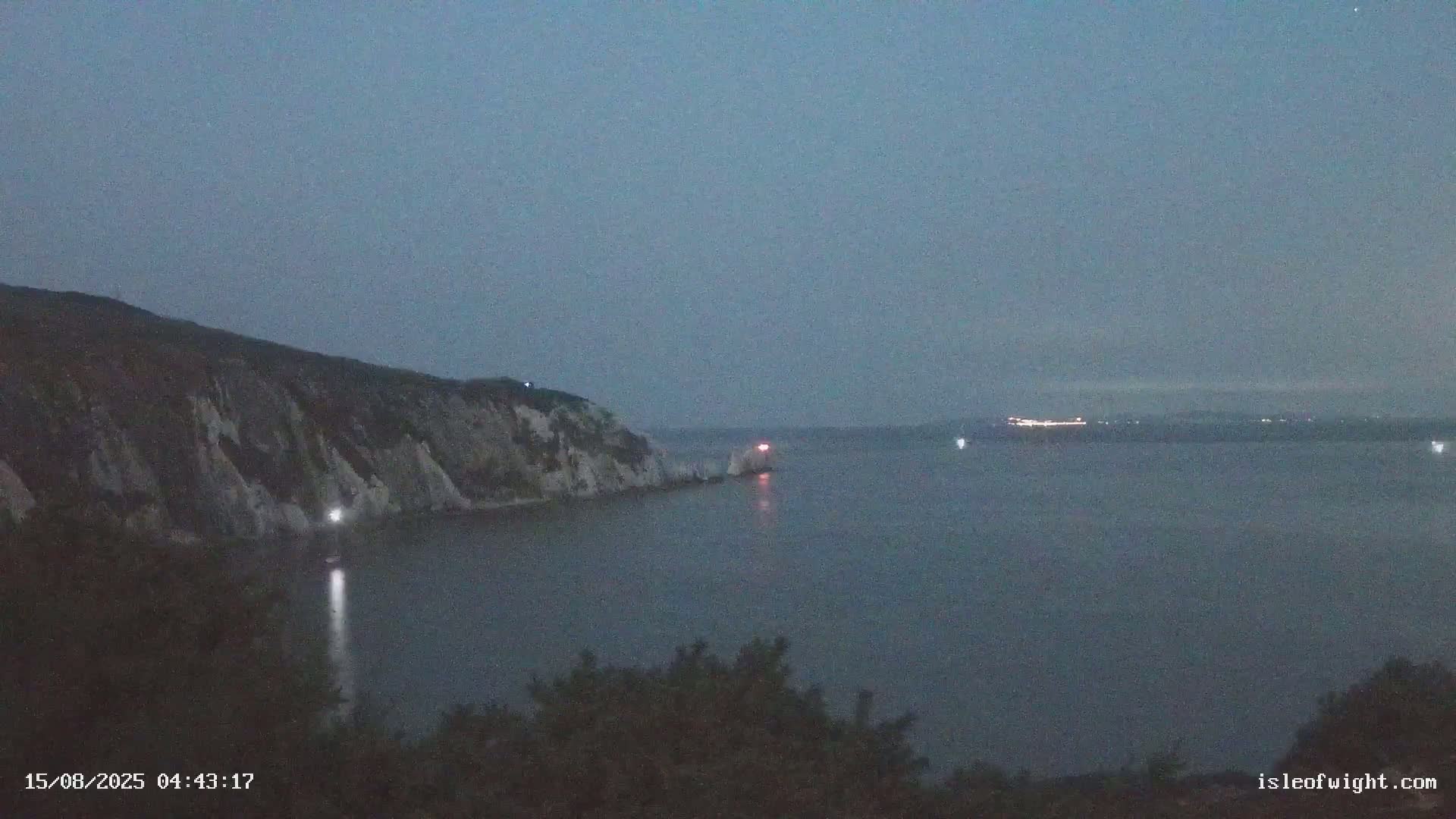 Totland, Alum Bay Needles Isle Of Wight's Live Cam -Freswater, Isle of Wight, South East, England, United Kingdom