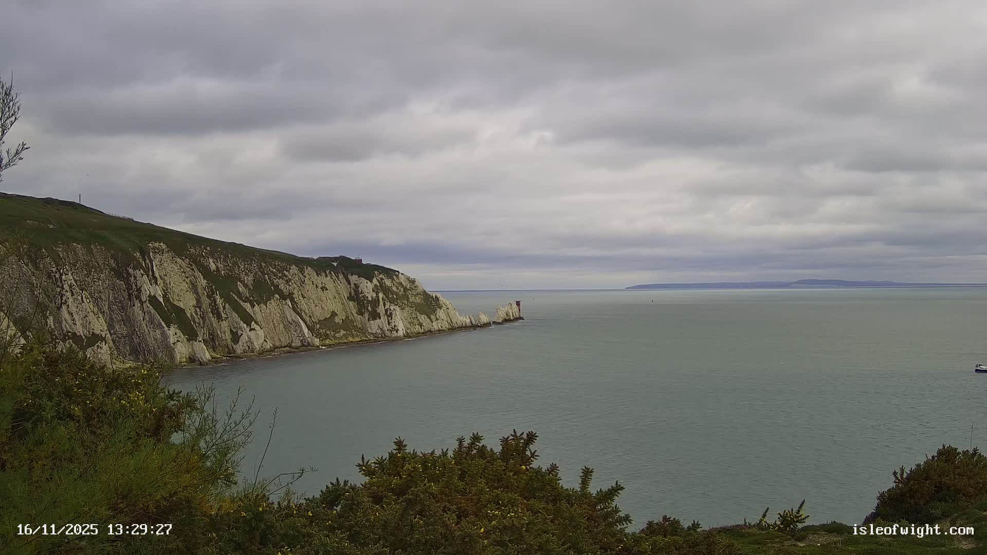 Totland, Alum Bay Needles Isle Of Wight's Live Cam -Freswater, Isle of Wight, South East, England, United Kingdom