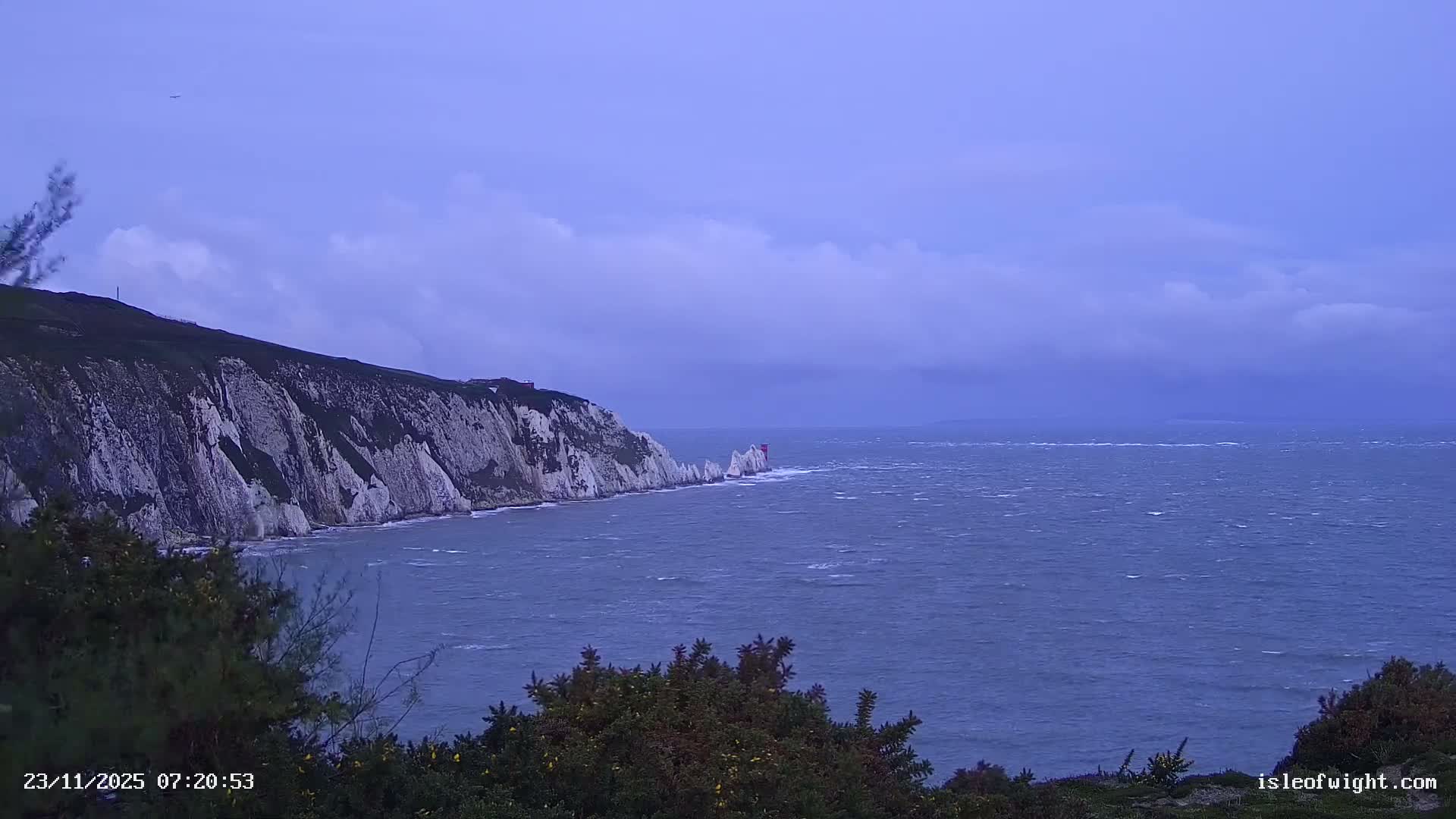 Totland, Alum Bay Needles Isle Of Wight's Live Cam -Freswater, Isle of Wight, South East, England, United Kingdom