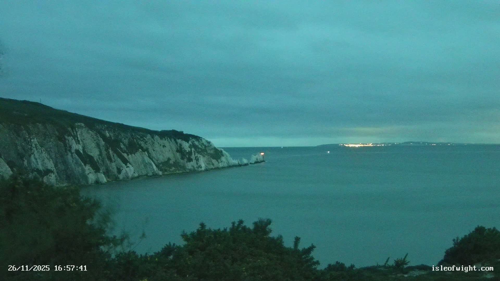 Totland, Alum Bay Needles Isle Of Wight's Live Cam -Freswater, Isle of Wight, South East, England, United Kingdom