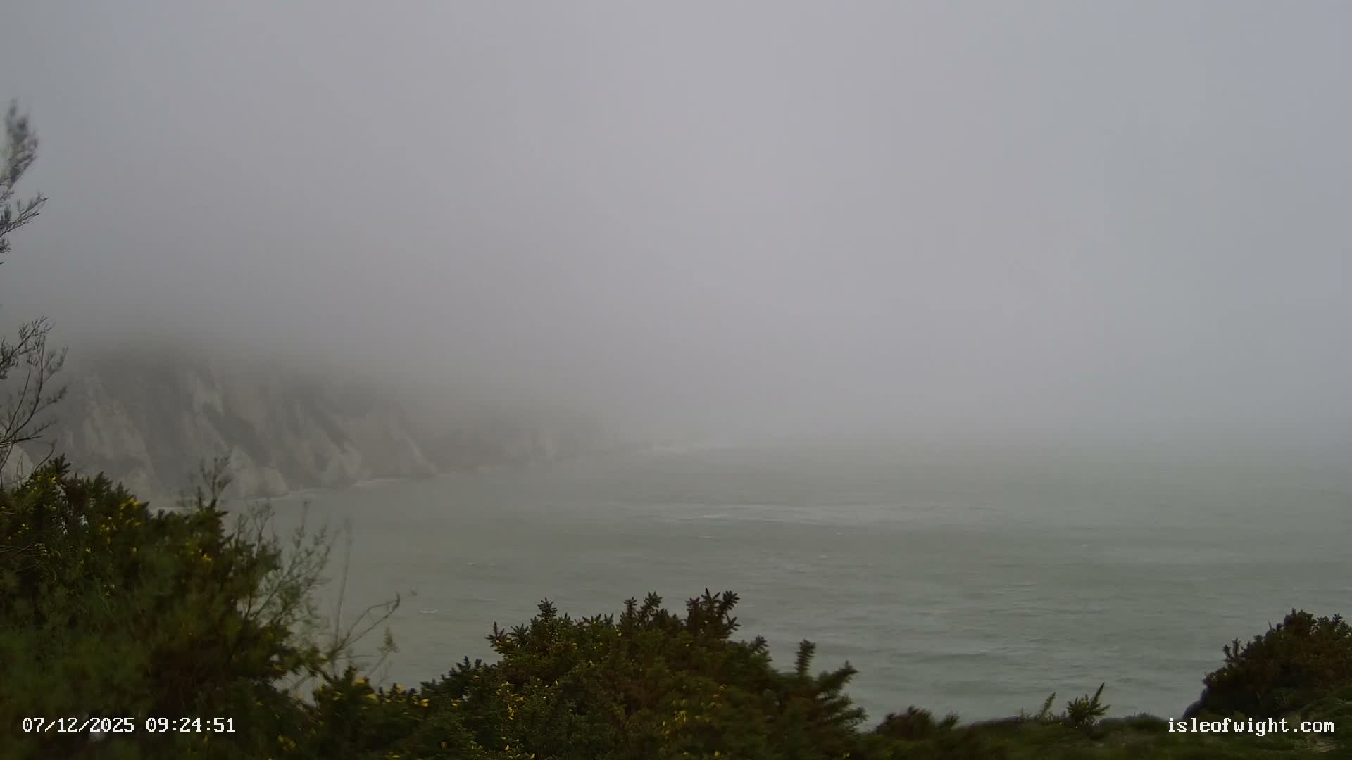 Totland, Alum Bay Needles Isle Of Wight's Live Cam -Freswater, Isle of Wight, South East, England, United Kingdom