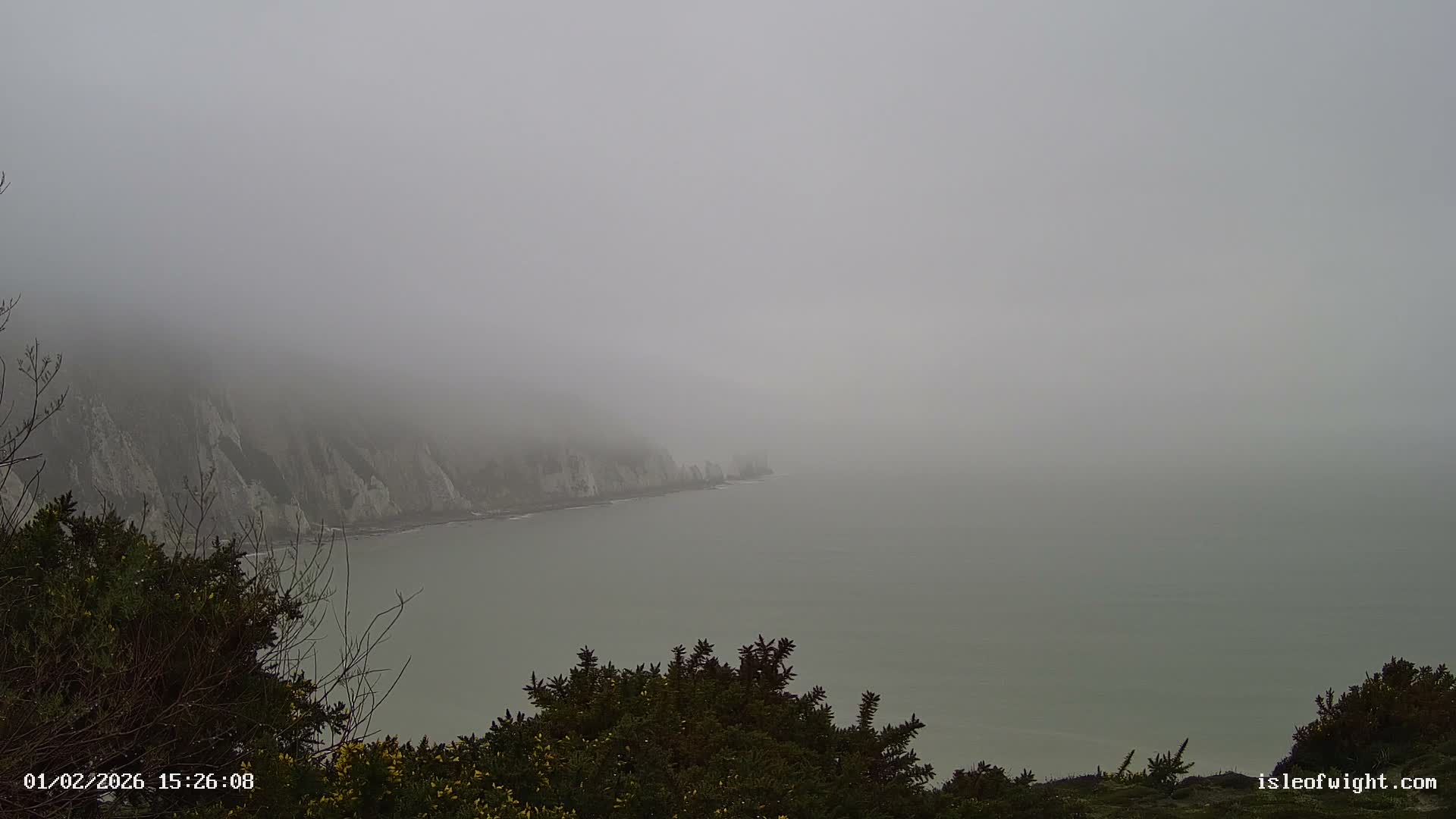 Totland, Alum Bay Needles Isle Of Wight's Live Cam -Freswater, Isle of Wight, South East, England, United Kingdom