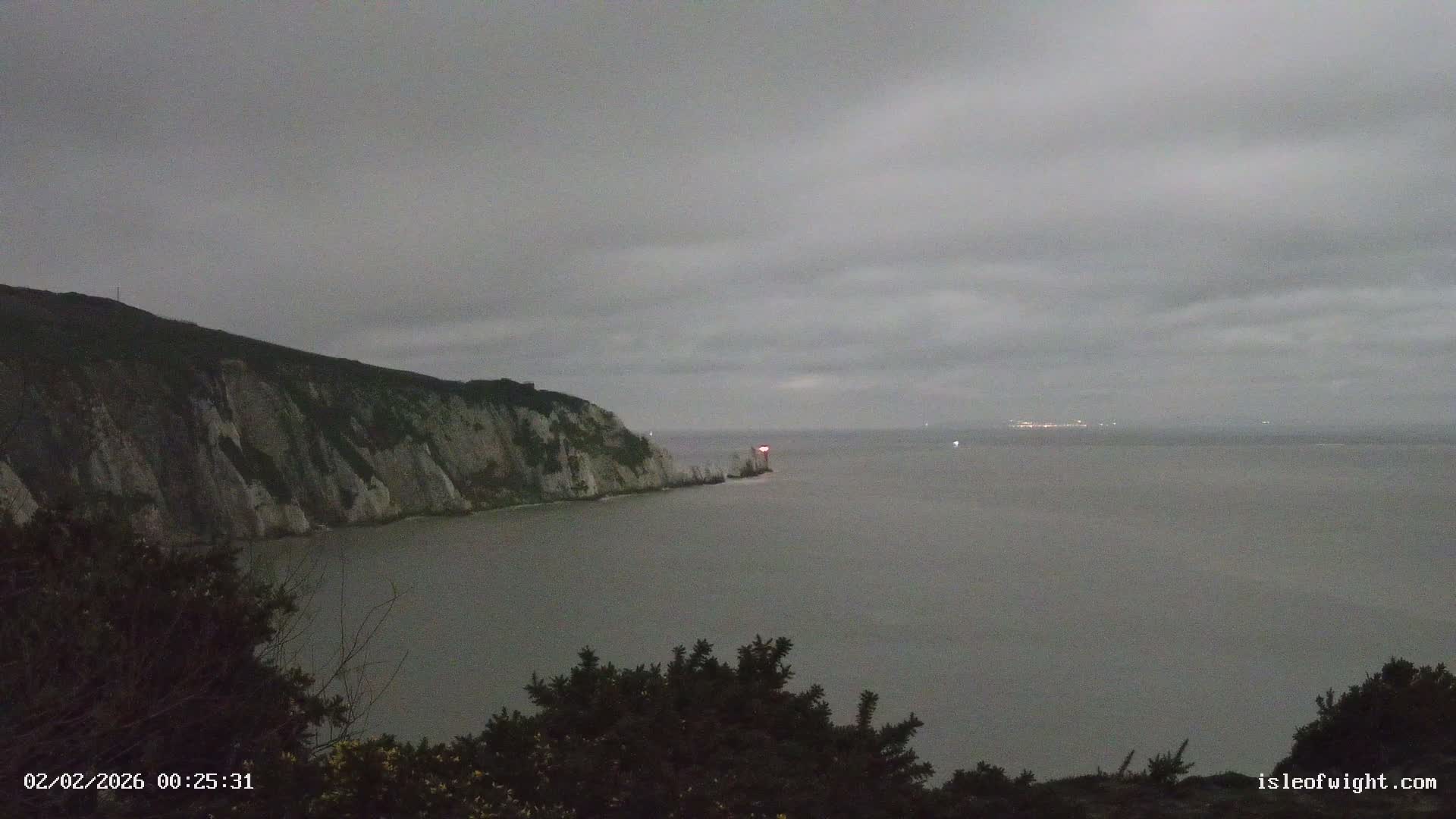 Totland, Alum Bay Needles Isle Of Wight's Live Cam -Freswater, Isle of Wight, South East, England, United Kingdom