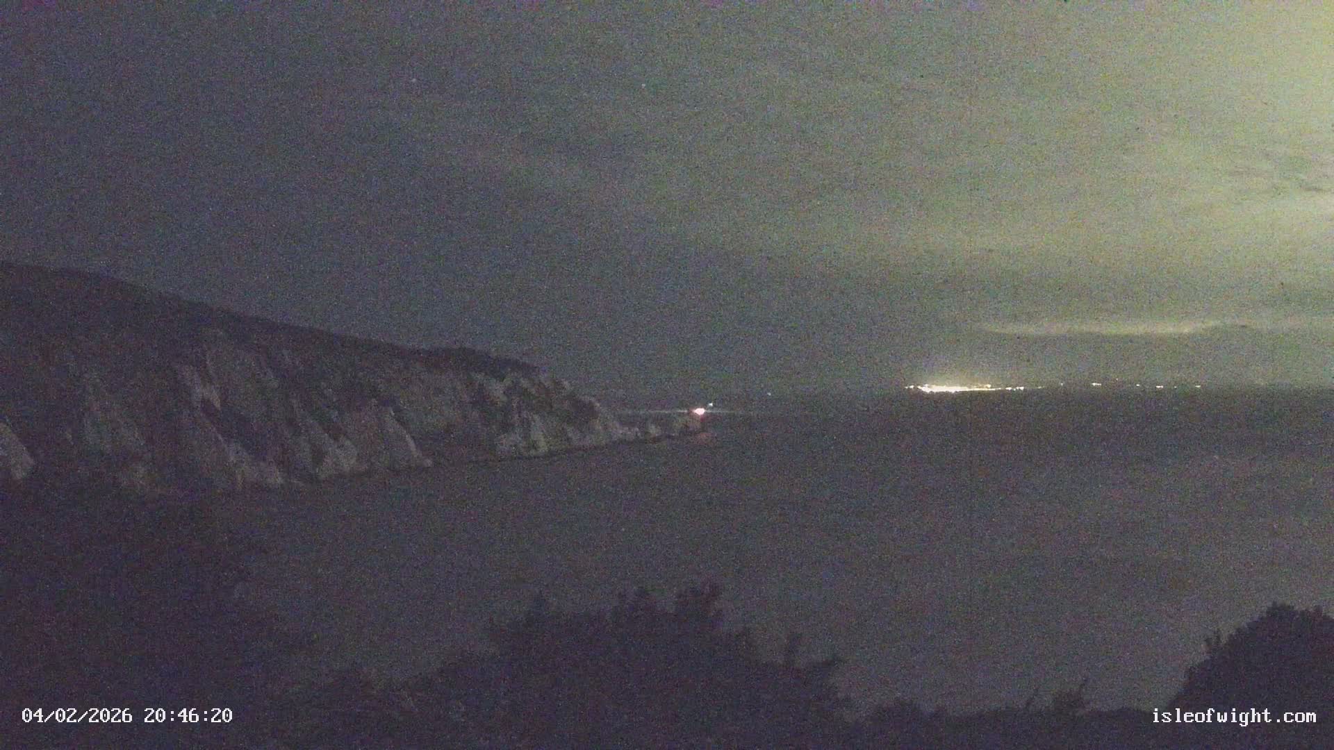 Totland, Alum Bay Needles Isle Of Wight's Live Cam -Freswater, Isle of Wight, South East, England, United Kingdom