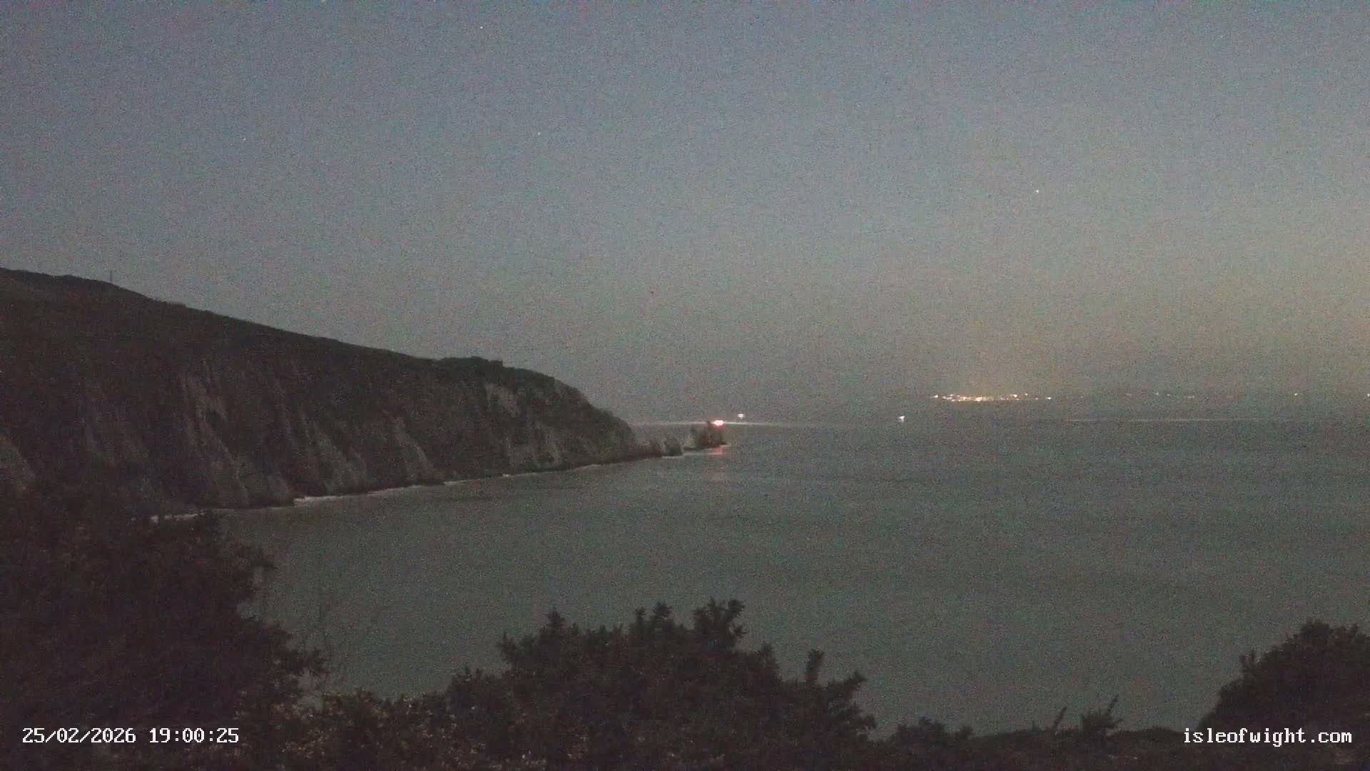 Totland, Alum Bay Needles Isle Of Wight's Live Cam -Freswater, Isle of Wight, South East, England, United Kingdom