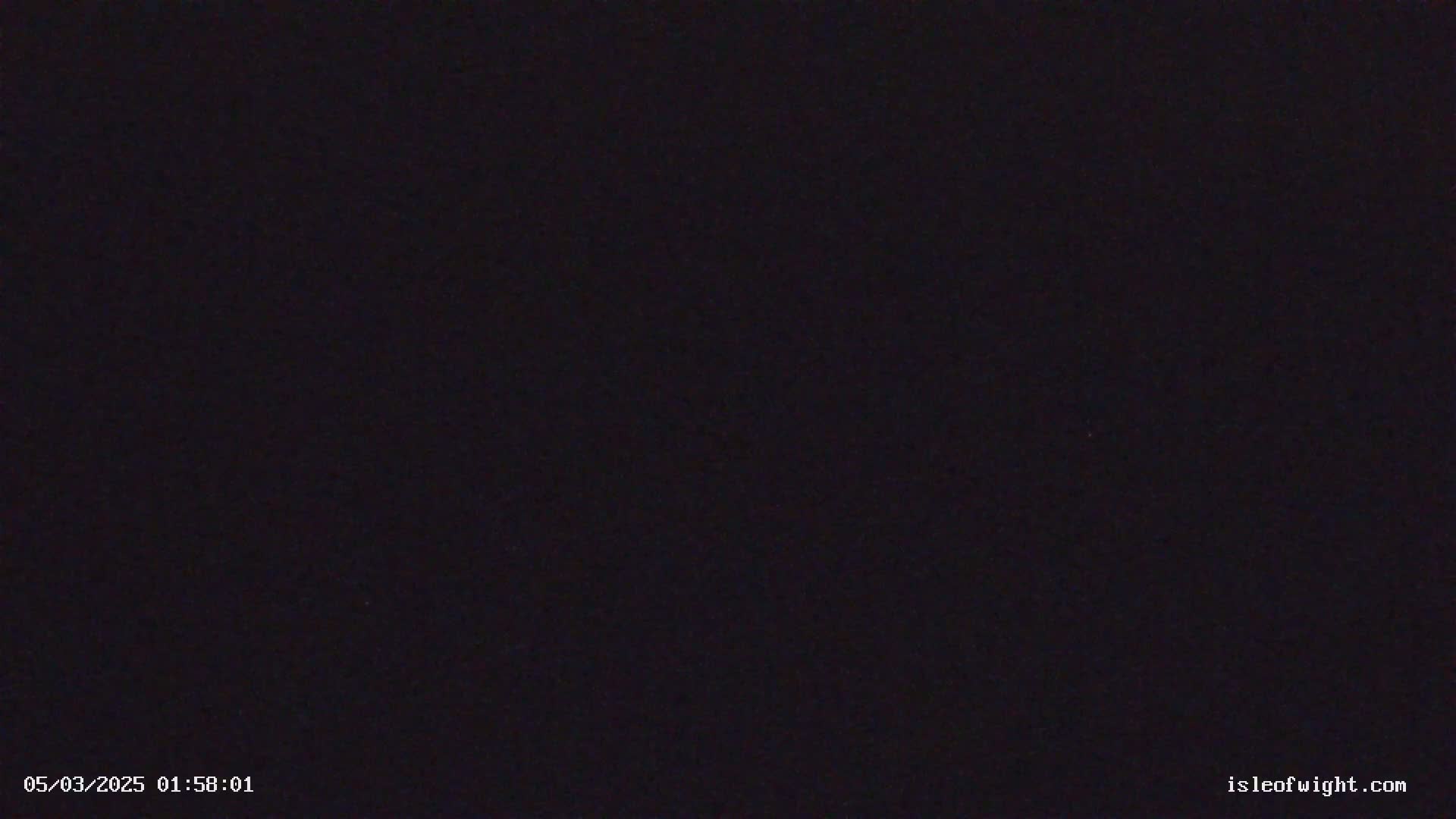 A completely dark image.