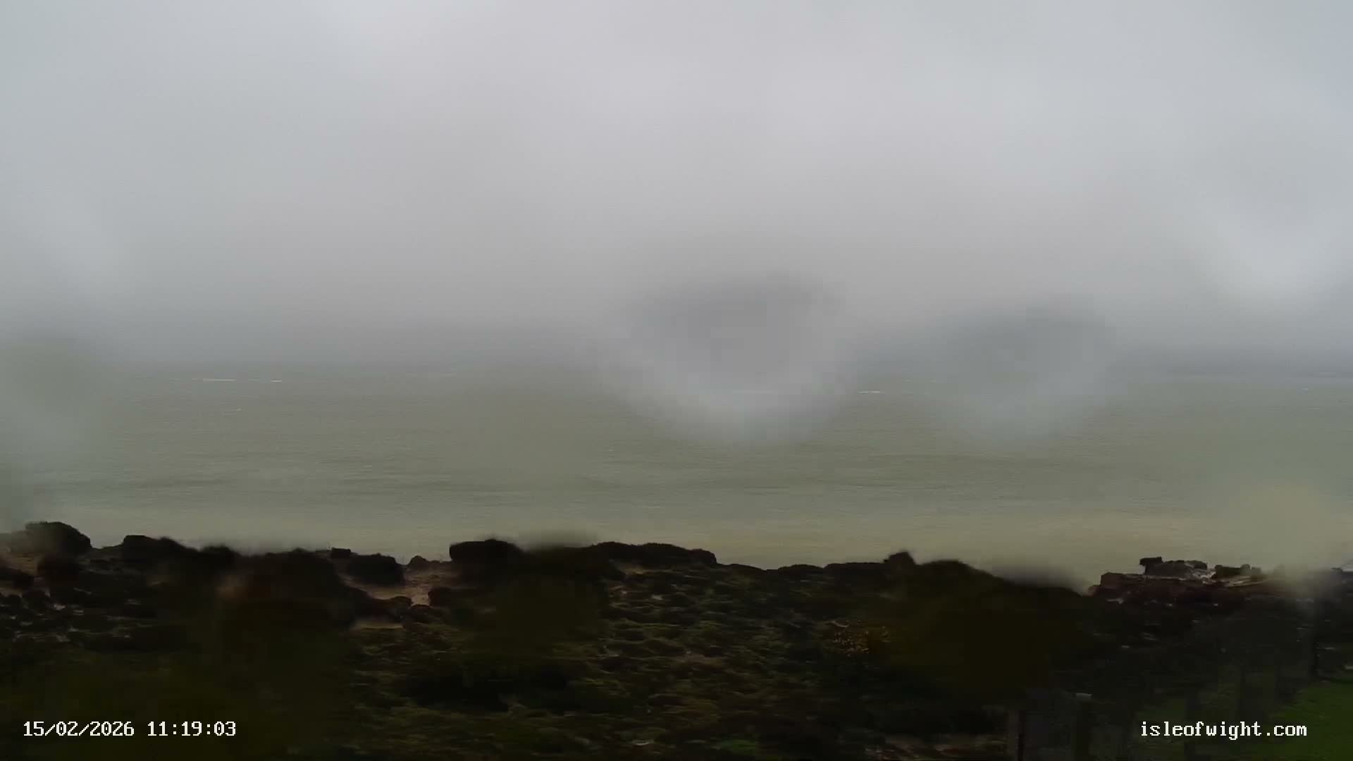 The Needles Isle of Wight & England Mainland View From Alum Bay Live Cam - Totland, Isle of Wight, South East, England, United Kingdom