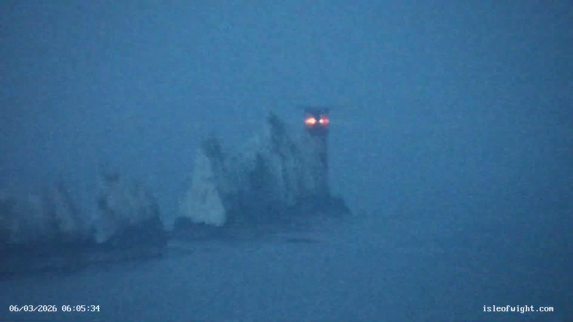 The Needles Isle of Wight & England Mainland View From Alum Bay Live Cam - Totland, Isle of Wight, South East, England, United Kingdom