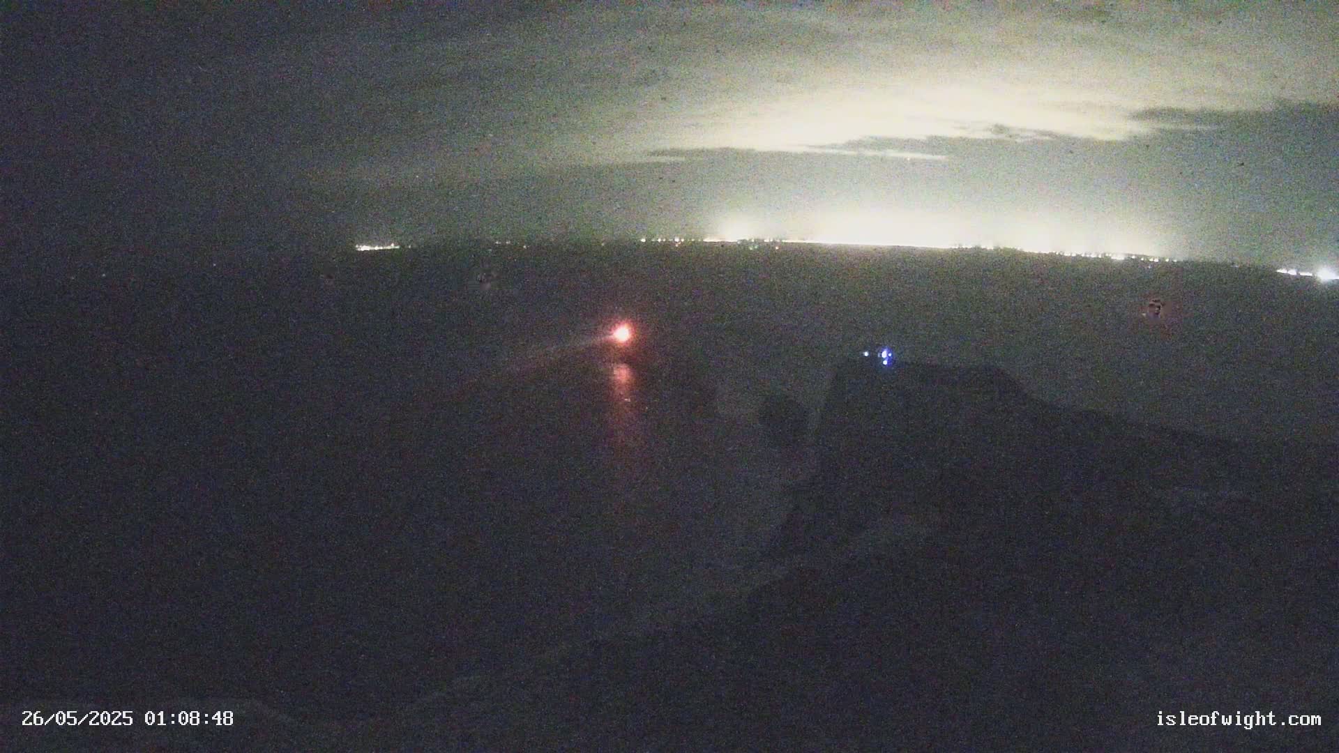 Isle of Wight, The Needles  Lighthouse Live Cam - Totland, Isle of Wight, South East, England, United Kingdom