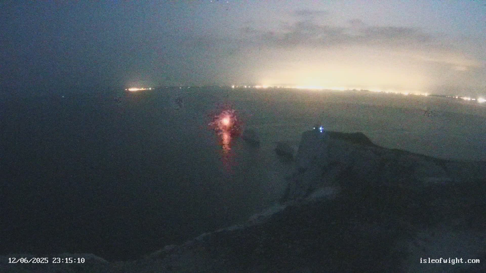 Isle of Wight, The Needles  Lighthouse Live Cam - Totland, Isle of Wight, South East, England, United Kingdom