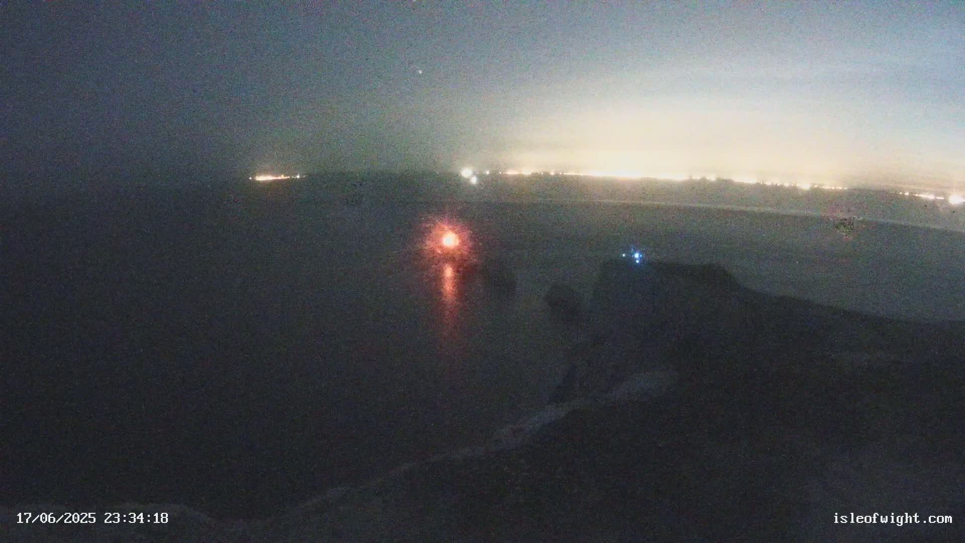 Isle of Wight, The Needles  Lighthouse Live Cam - Totland, Isle of Wight, South East, England, United Kingdom