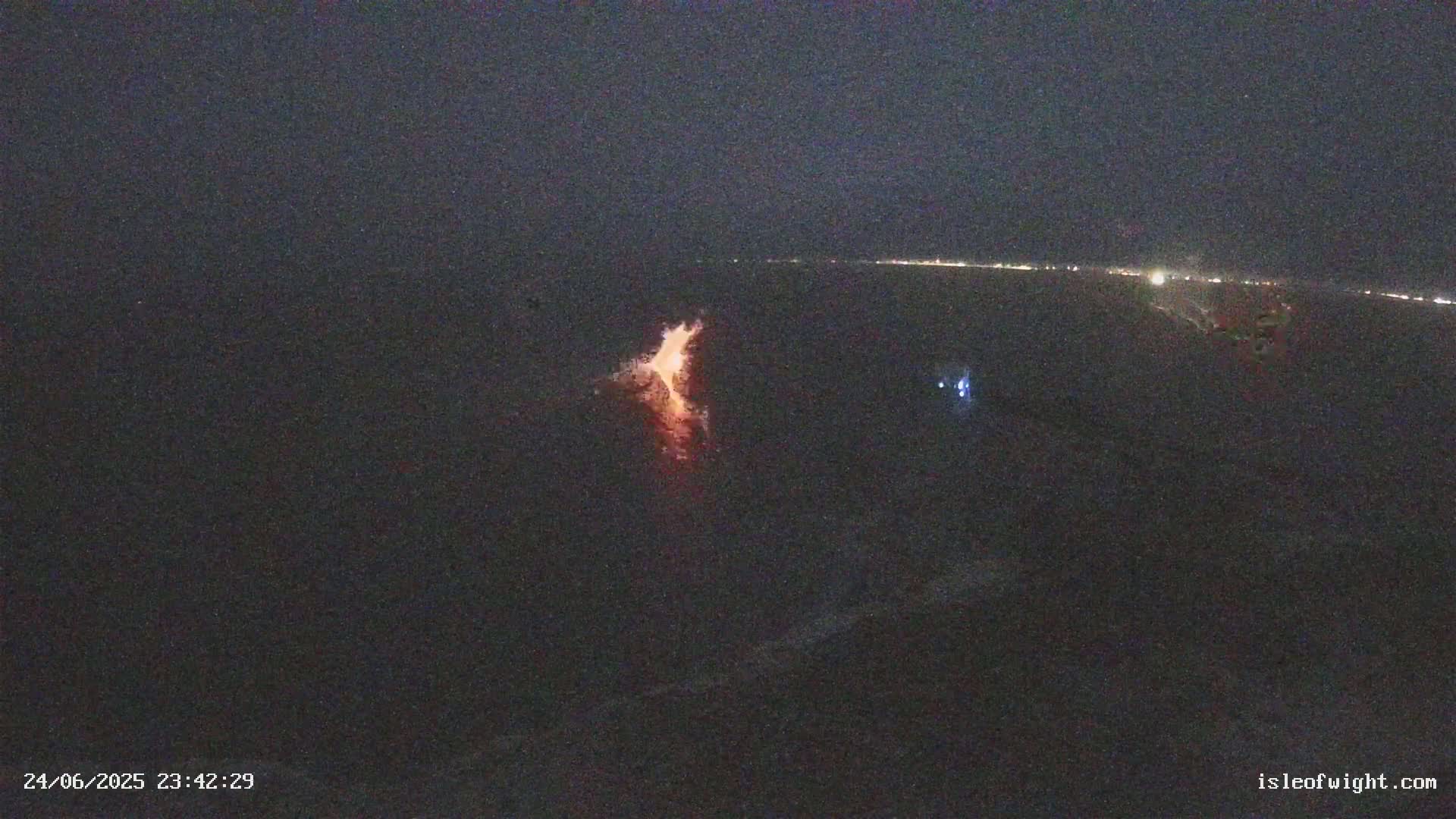Isle of Wight, The Needles  Lighthouse Live Cam - Totland, Isle of Wight, South East, England, United Kingdom