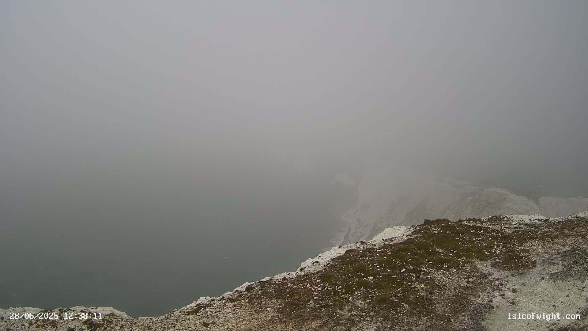 Isle of Wight, The Needles  Lighthouse Live Cam - Totland, Isle of Wight, South East, England, United Kingdom