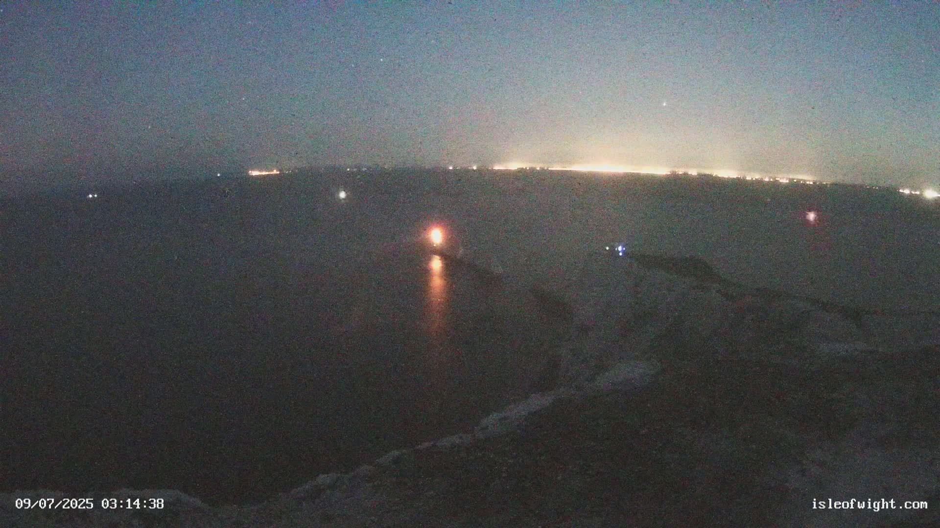 Isle of Wight, The Needles  Lighthouse Live Cam - Totland, Isle of Wight, South East, England, United Kingdom