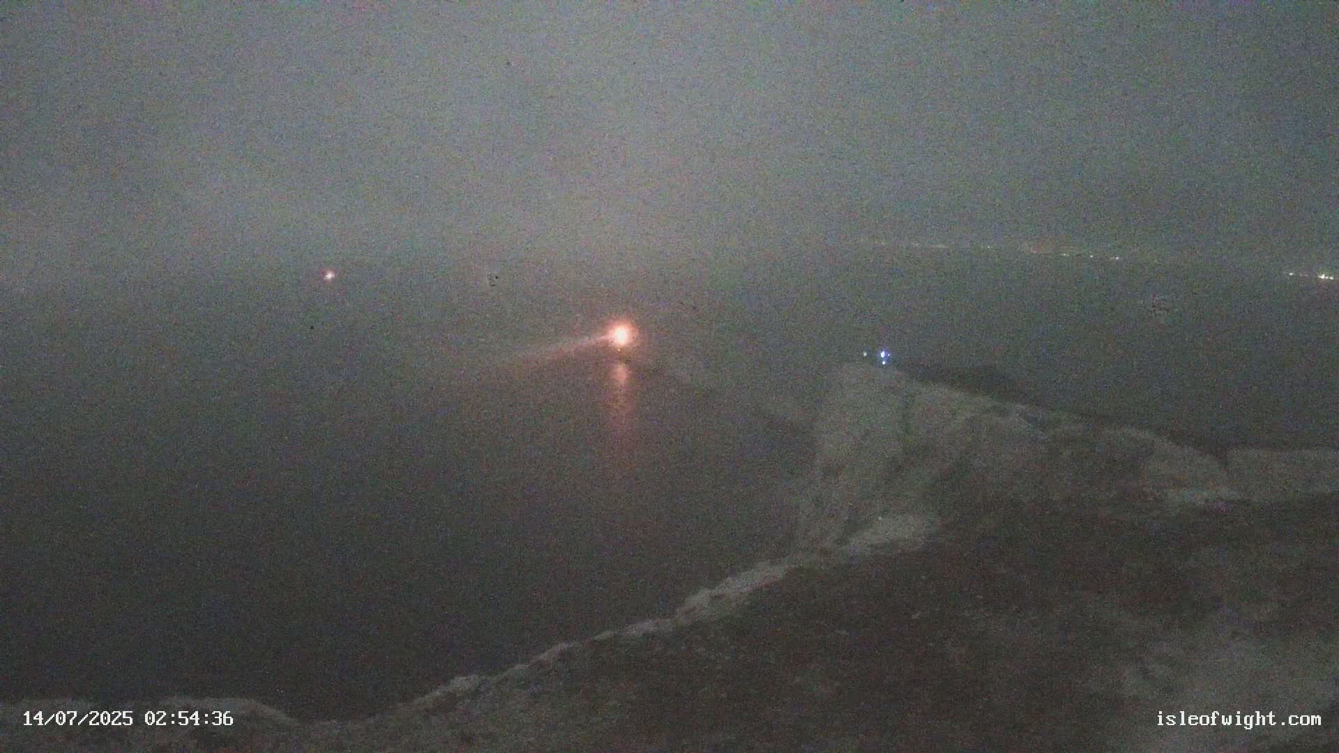 Isle of Wight, The Needles  Lighthouse Live Cam - Totland, Isle of Wight, South East, England, United Kingdom
