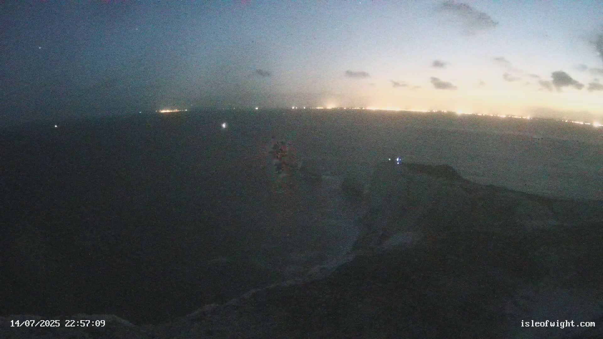 Isle of Wight, The Needles  Lighthouse Live Cam - Totland, Isle of Wight, South East, England, United Kingdom