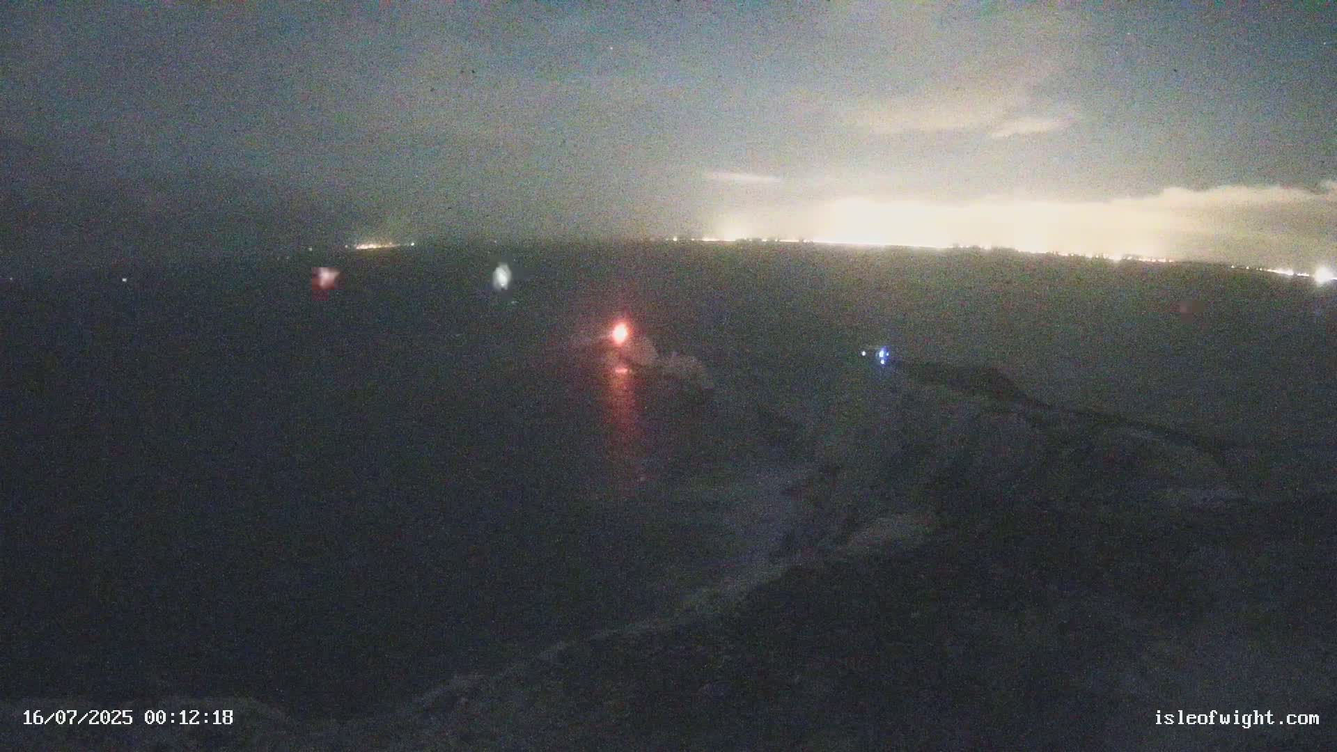 Isle of Wight, The Needles  Lighthouse Live Cam - Totland, Isle of Wight, South East, England, United Kingdom