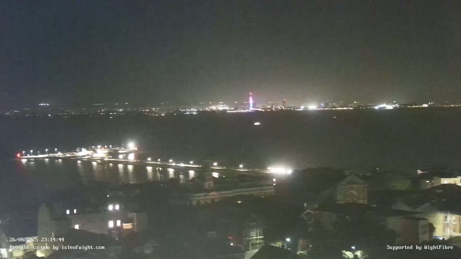 Portsmouth & Ryde City & The Solent Panaromic PTZ Live Cam - Ryde, Isle of Wight, South East, England, United Kingdom