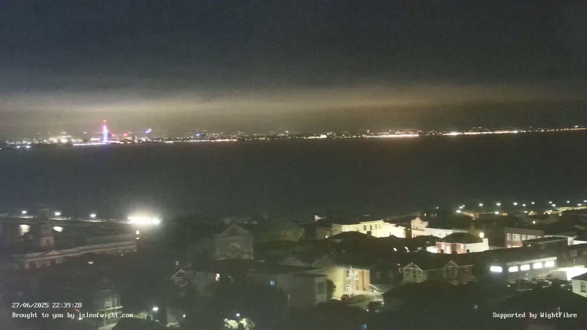 Portsmouth & Ryde City & The Solent Panaromic PTZ Live Cam - Ryde, Isle of Wight, South East, England, United Kingdom