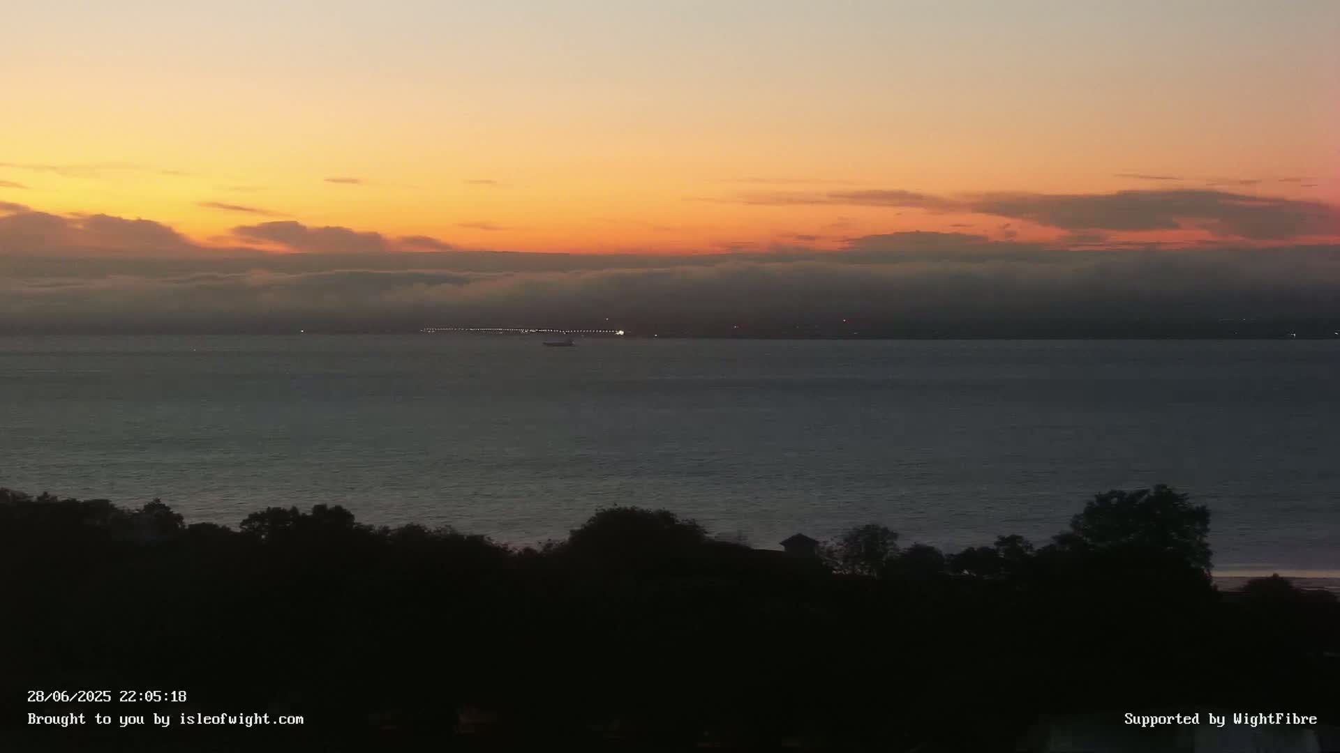 Portsmouth & Ryde City & The Solent Panaromic PTZ Live Cam - Ryde, Isle of Wight, South East, England, United Kingdom