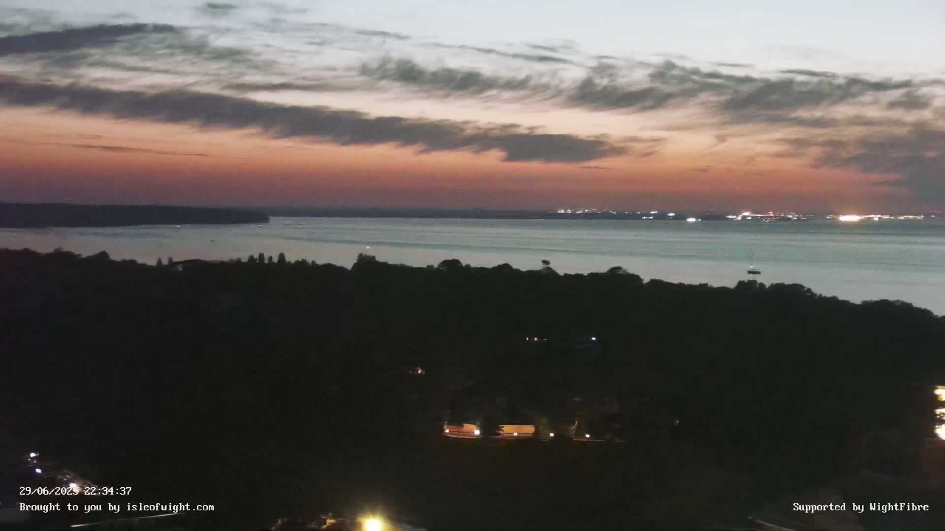 Portsmouth & Ryde City & The Solent Panaromic PTZ Live Cam - Ryde, Isle of Wight, South East, England, United Kingdom