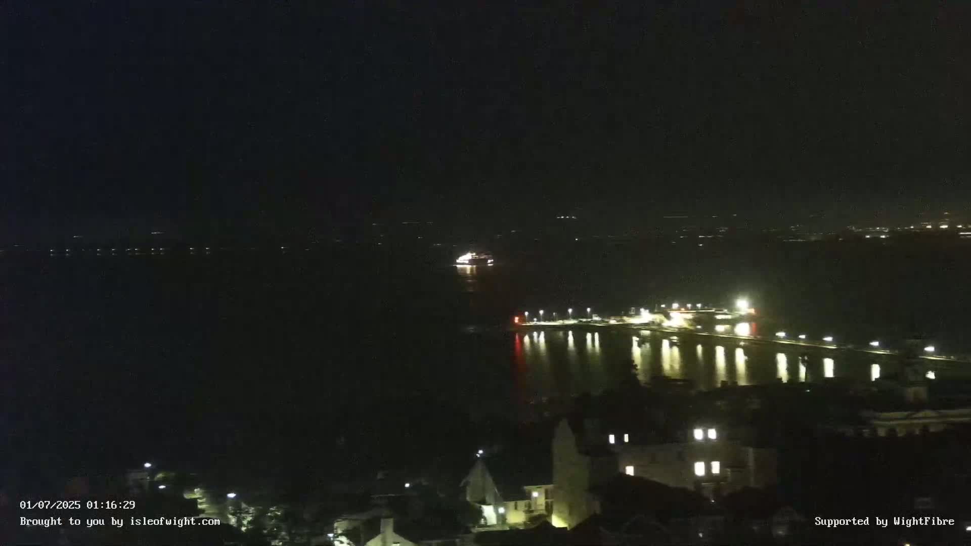 Portsmouth & Ryde City & The Solent Panaromic PTZ Live Cam - Ryde, Isle of Wight, South East, England, United Kingdom