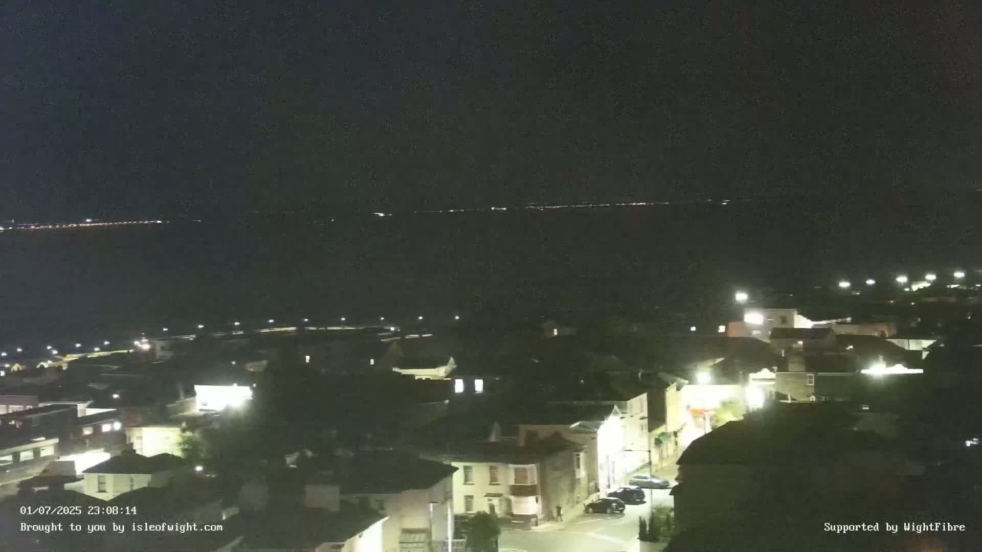 Portsmouth & Ryde City & The Solent Panaromic PTZ Live Cam - Ryde, Isle of Wight, South East, England, United Kingdom