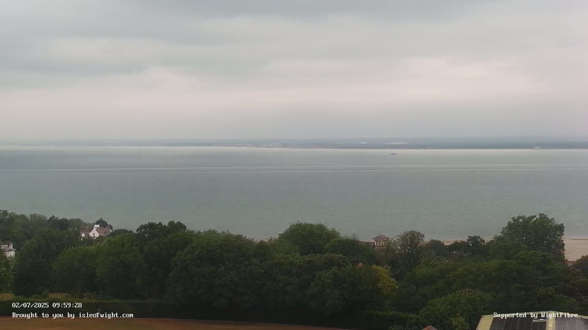 Portsmouth & Ryde City & The Solent Panaromic PTZ Live Cam - Ryde, Isle of Wight, South East, England, United Kingdom