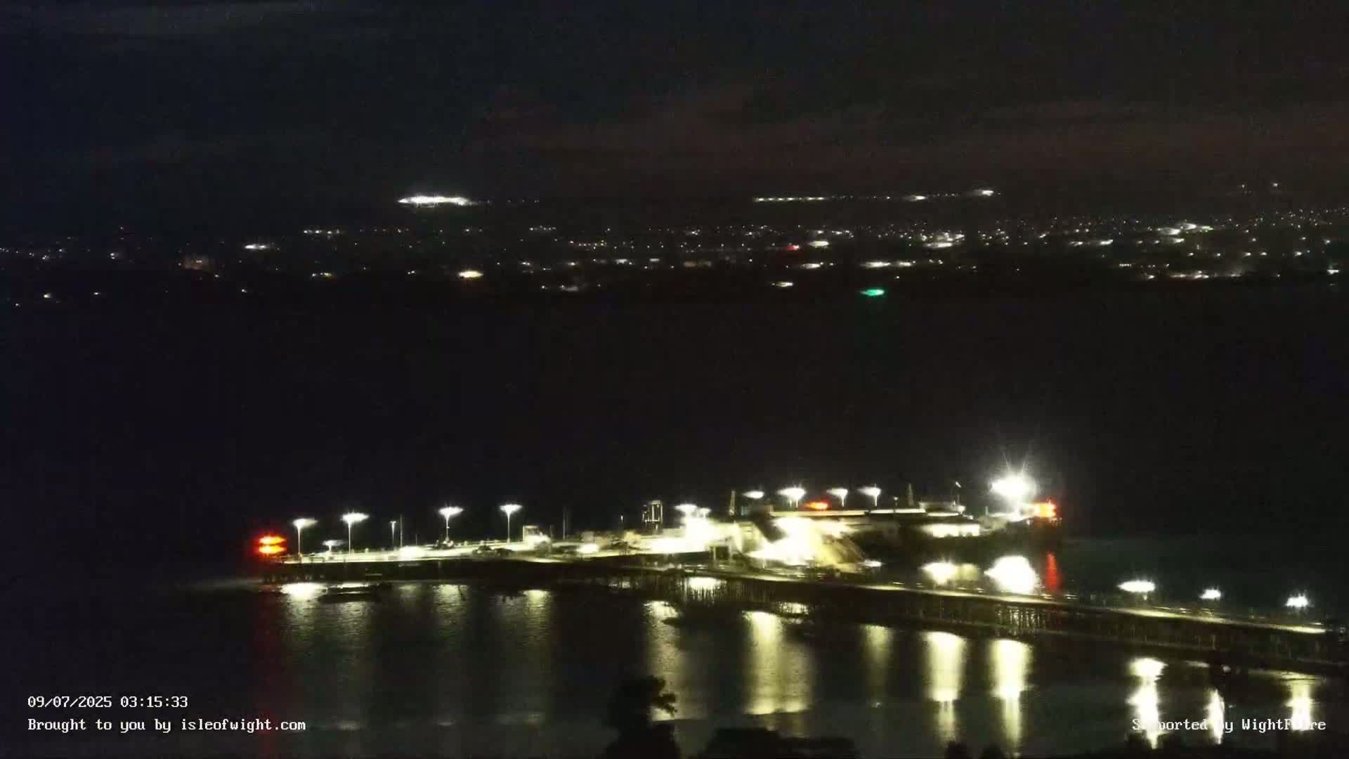 Portsmouth & Ryde City & The Solent Panaromic PTZ Live Cam - Ryde, Isle of Wight, South East, England, United Kingdom