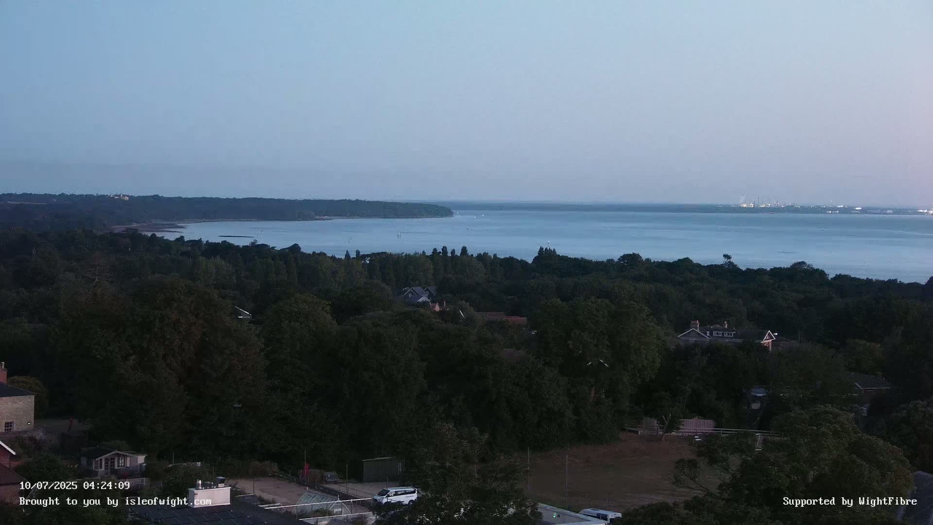 Portsmouth & Ryde City & The Solent Panaromic PTZ Live Cam - Ryde, Isle of Wight, South East, England, United Kingdom