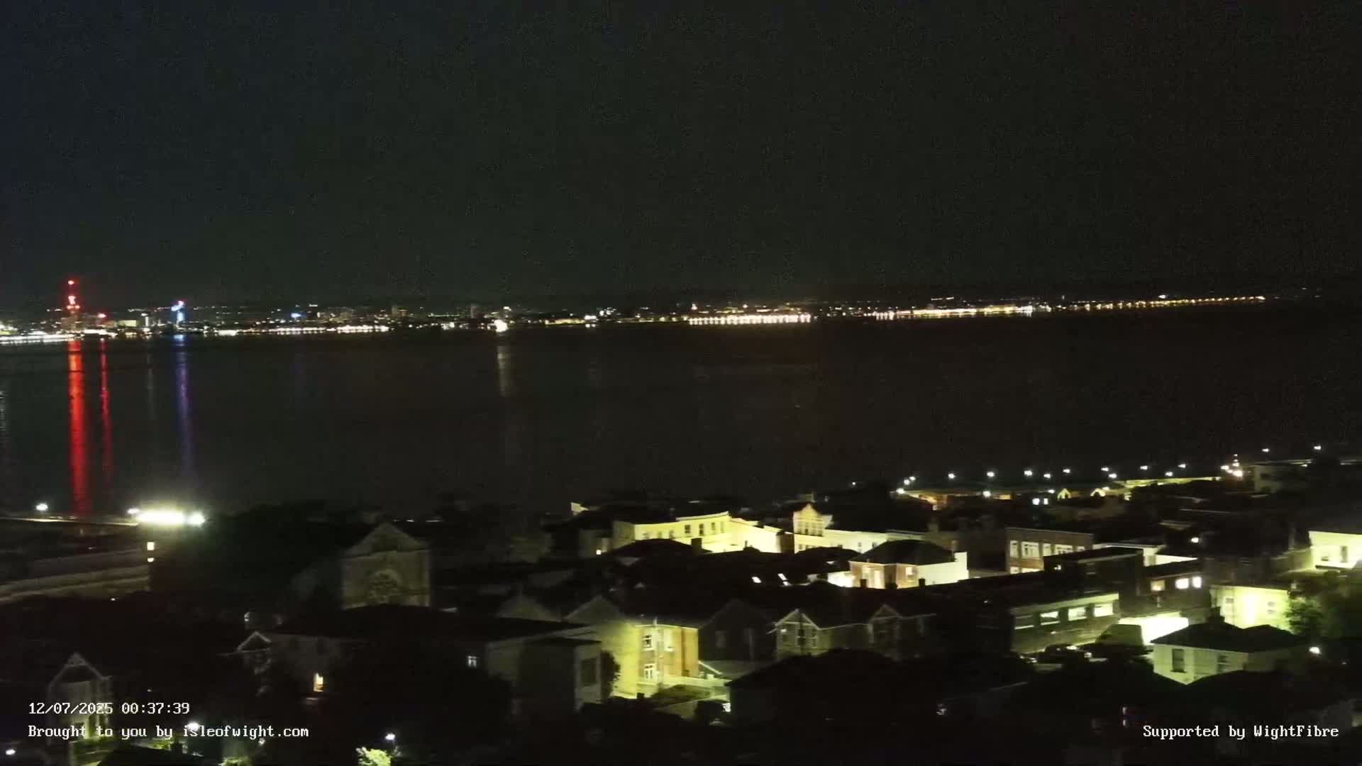 Portsmouth & Ryde City & The Solent Panaromic PTZ Live Cam - Ryde, Isle of Wight, South East, England, United Kingdom