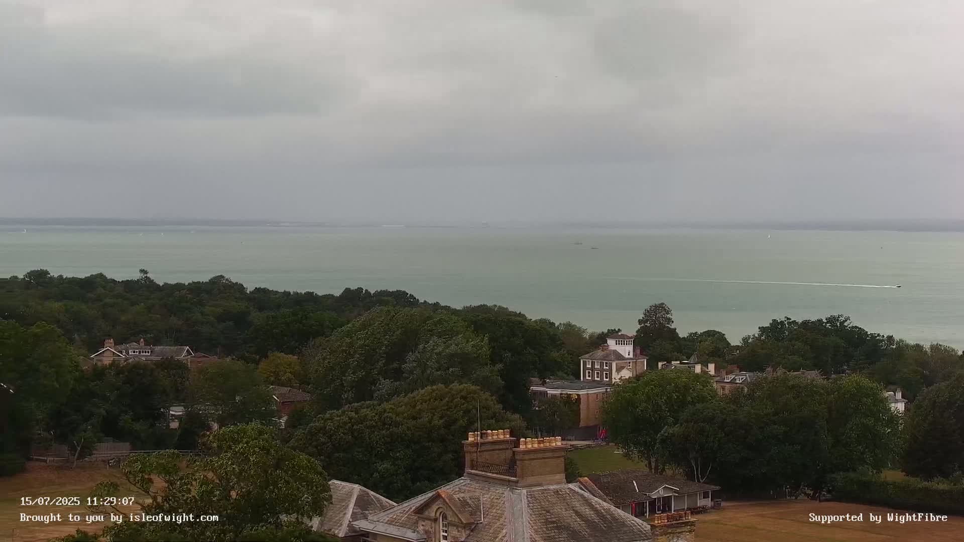 Portsmouth & Ryde City & The Solent Panaromic PTZ Live Cam - Ryde, Isle of Wight, South East, England, United Kingdom