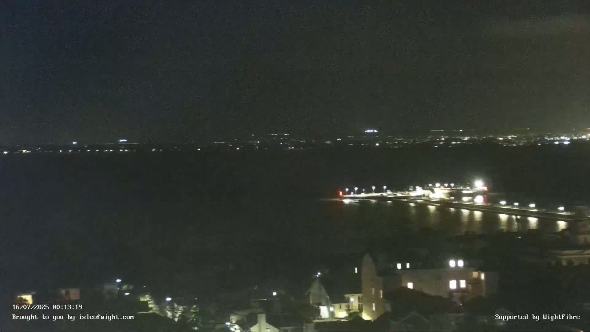 Portsmouth & Ryde City & The Solent Panaromic PTZ Live Cam - Ryde, Isle of Wight, South East, England, United Kingdom
