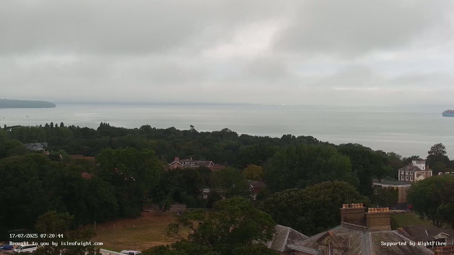 Portsmouth & Ryde City & The Solent Panaromic PTZ Live Cam - Ryde, Isle of Wight, South East, England, United Kingdom