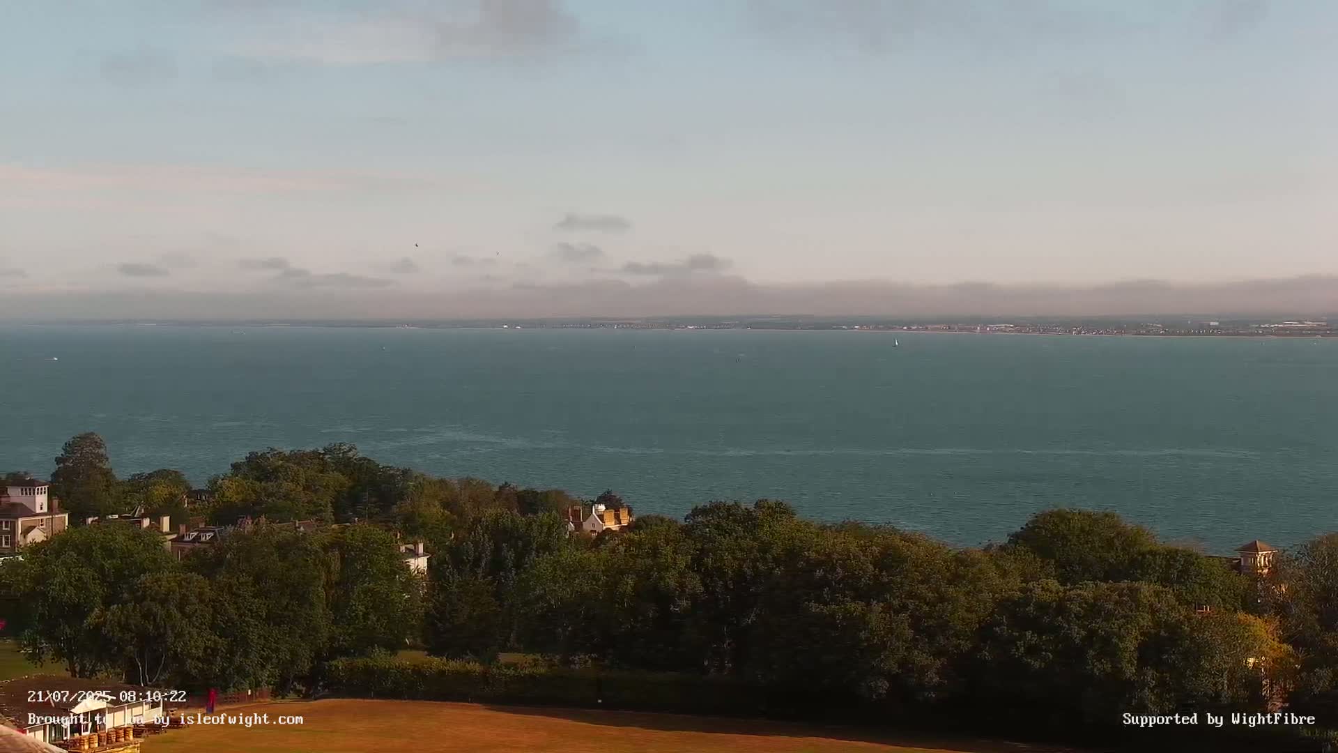 Portsmouth & Ryde City & The Solent Panaromic PTZ Live Cam - Ryde, Isle of Wight, South East, England, United Kingdom