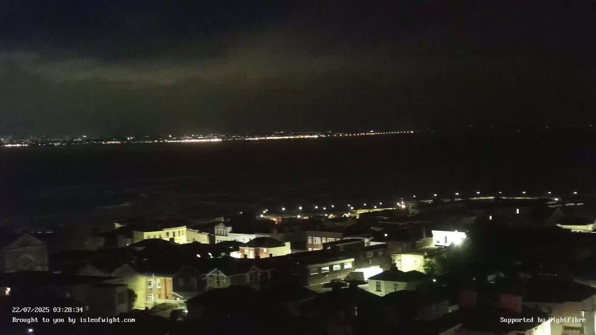 Portsmouth & Ryde City & The Solent Panaromic PTZ Live Cam - Ryde, Isle of Wight, South East, England, United Kingdom