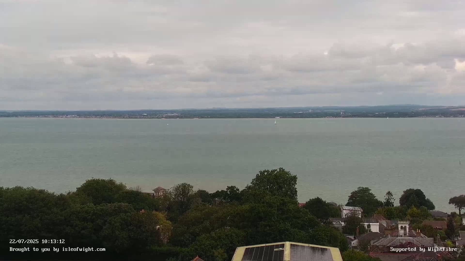 Portsmouth & Ryde City & The Solent Panaromic PTZ Live Cam - Ryde, Isle of Wight, South East, England, United Kingdom