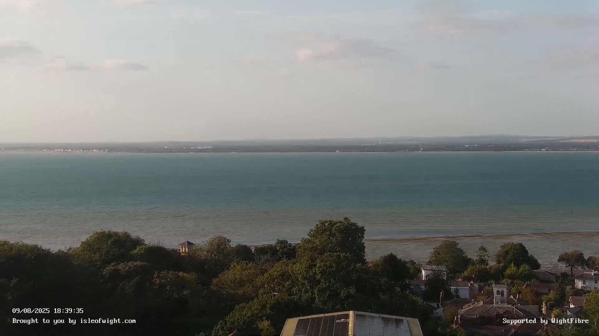 Portsmouth & Ryde City & The Solent Panaromic PTZ Live Cam - Ryde, Isle of Wight, South East, England, United Kingdom