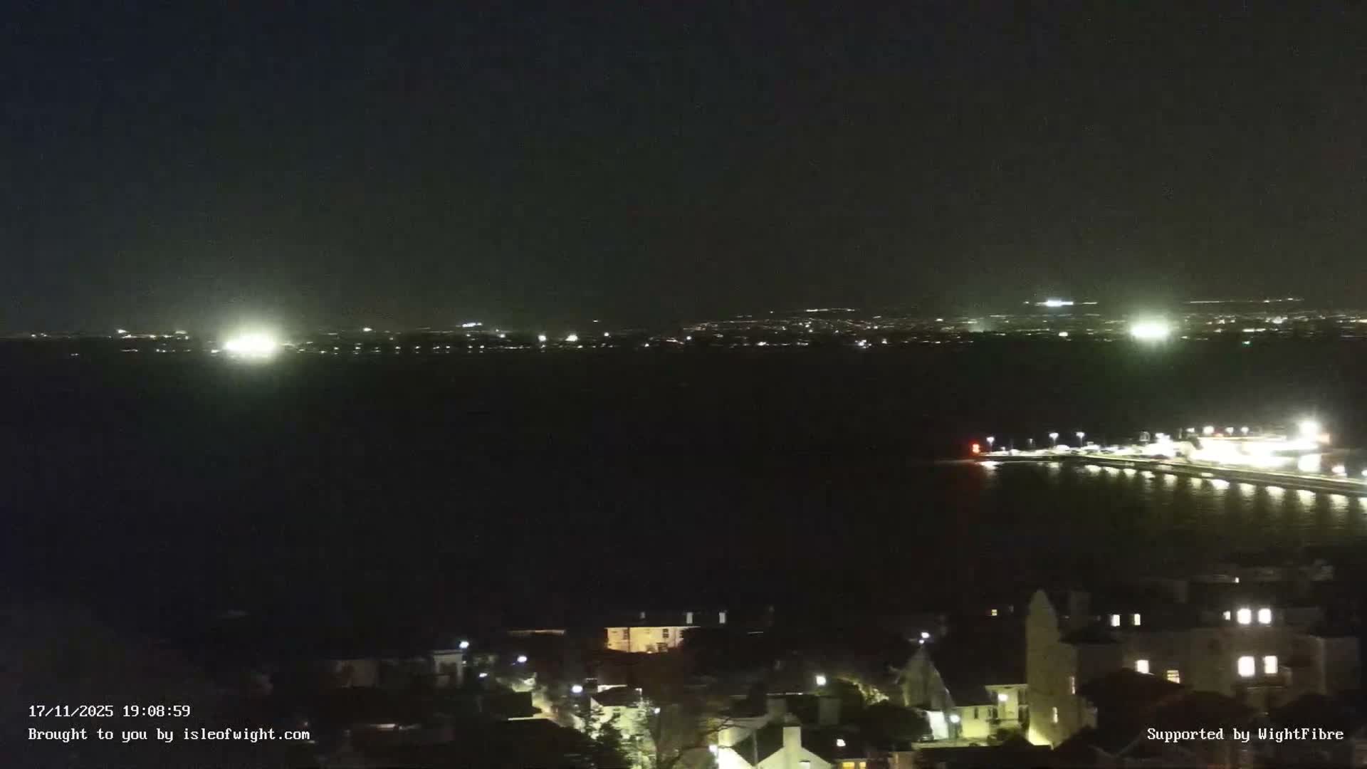 Portsmouth & Ryde City & The Solent Panaromic PTZ Live Cam - Ryde, Isle of Wight, South East, England, United Kingdom