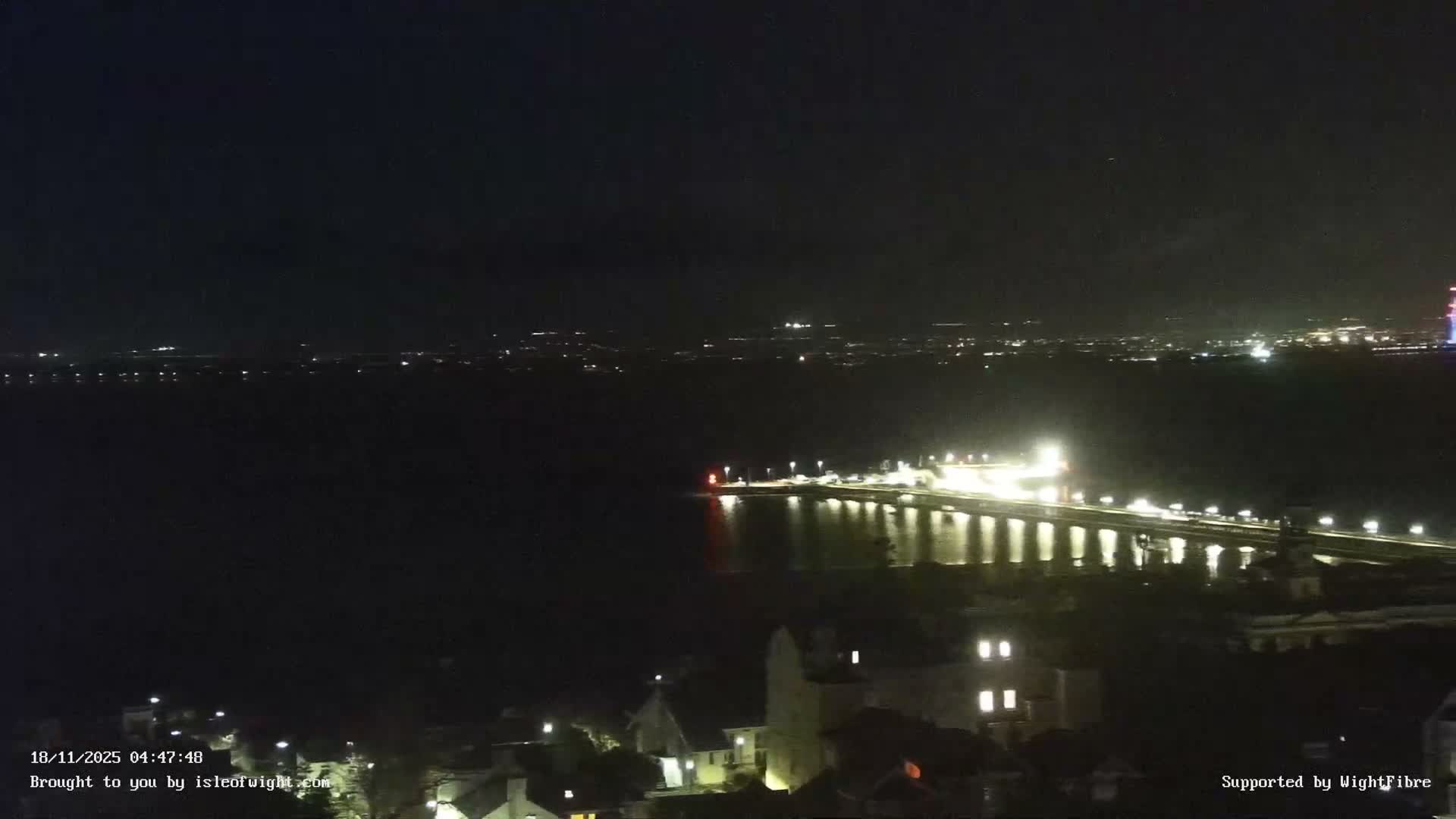 Portsmouth & Ryde City & The Solent Panaromic PTZ Live Cam - Ryde, Isle of Wight, South East, England, United Kingdom