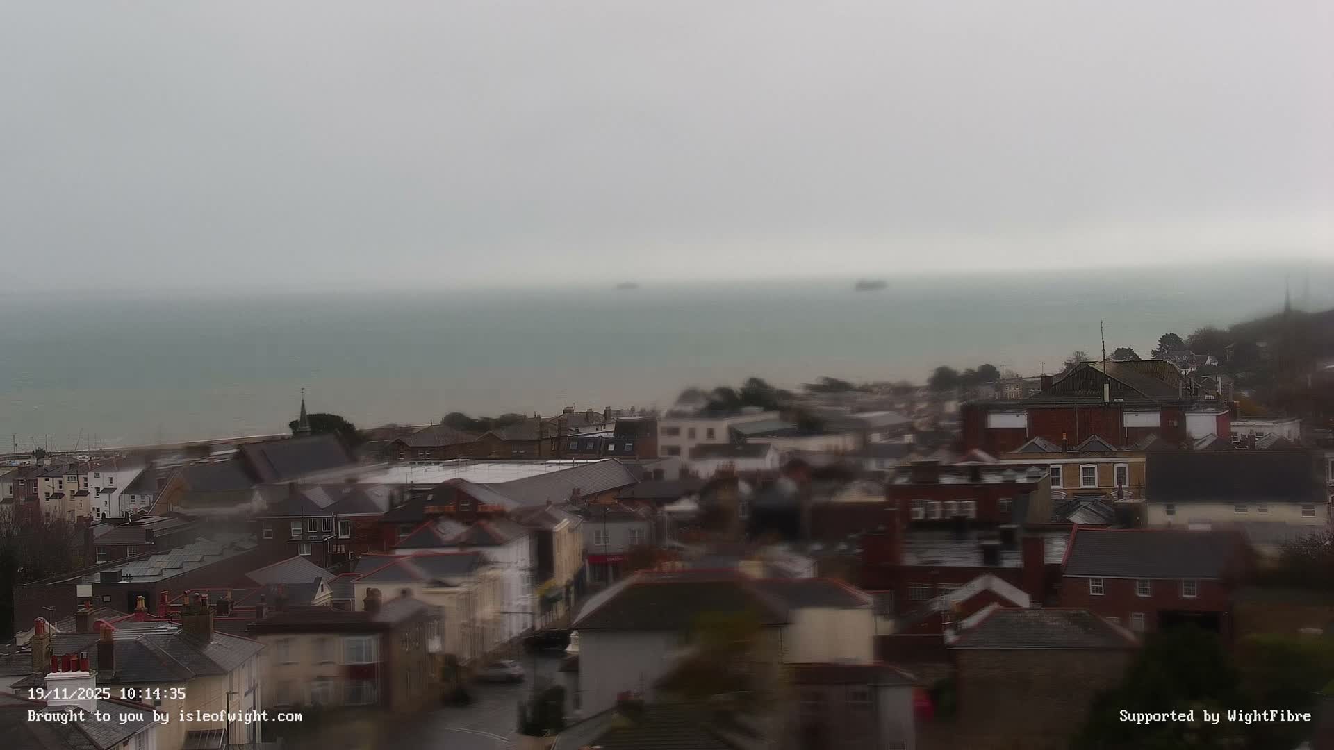 Portsmouth & Ryde City & The Solent Panaromic PTZ Live Cam - Ryde, Isle of Wight, South East, England, United Kingdom