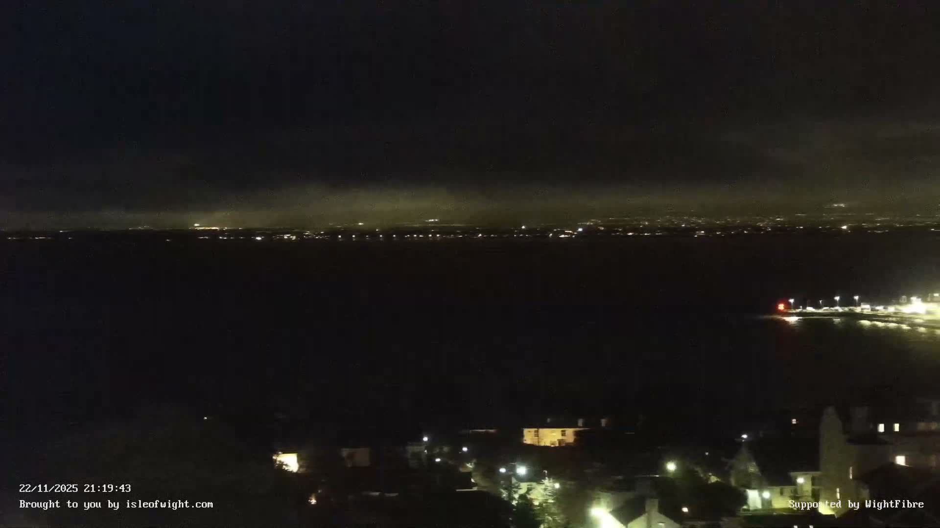 Portsmouth & Ryde City & The Solent Panaromic PTZ Live Cam - Ryde, Isle of Wight, South East, England, United Kingdom